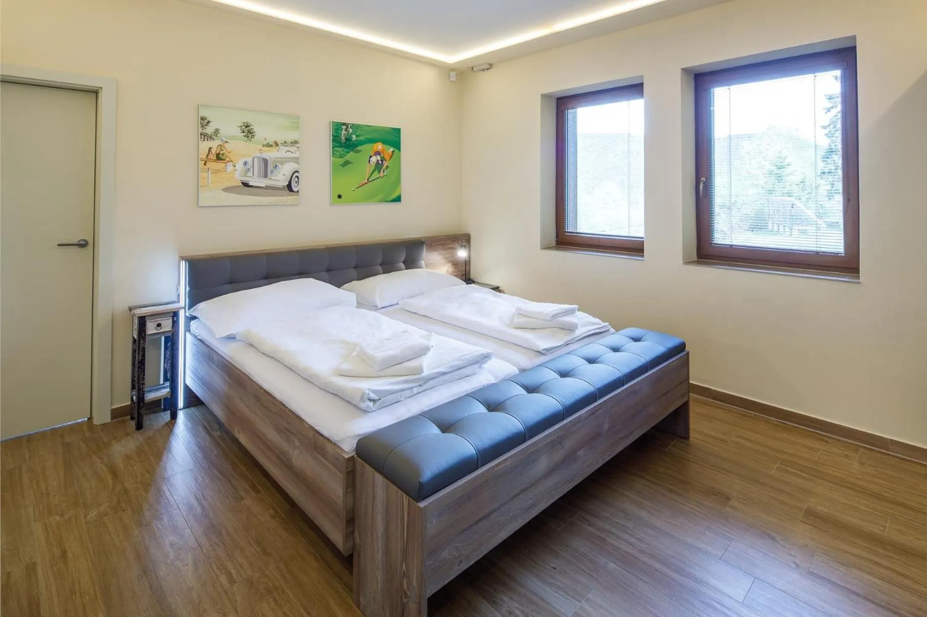 Bed in Hotel Villa Golf Cihelny