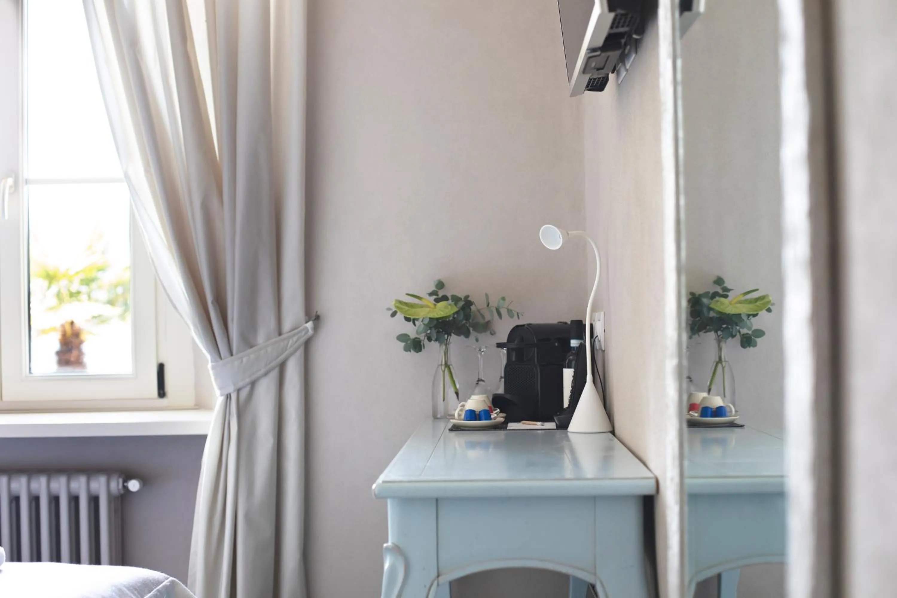 Decorative detail in Relais Villa Porta