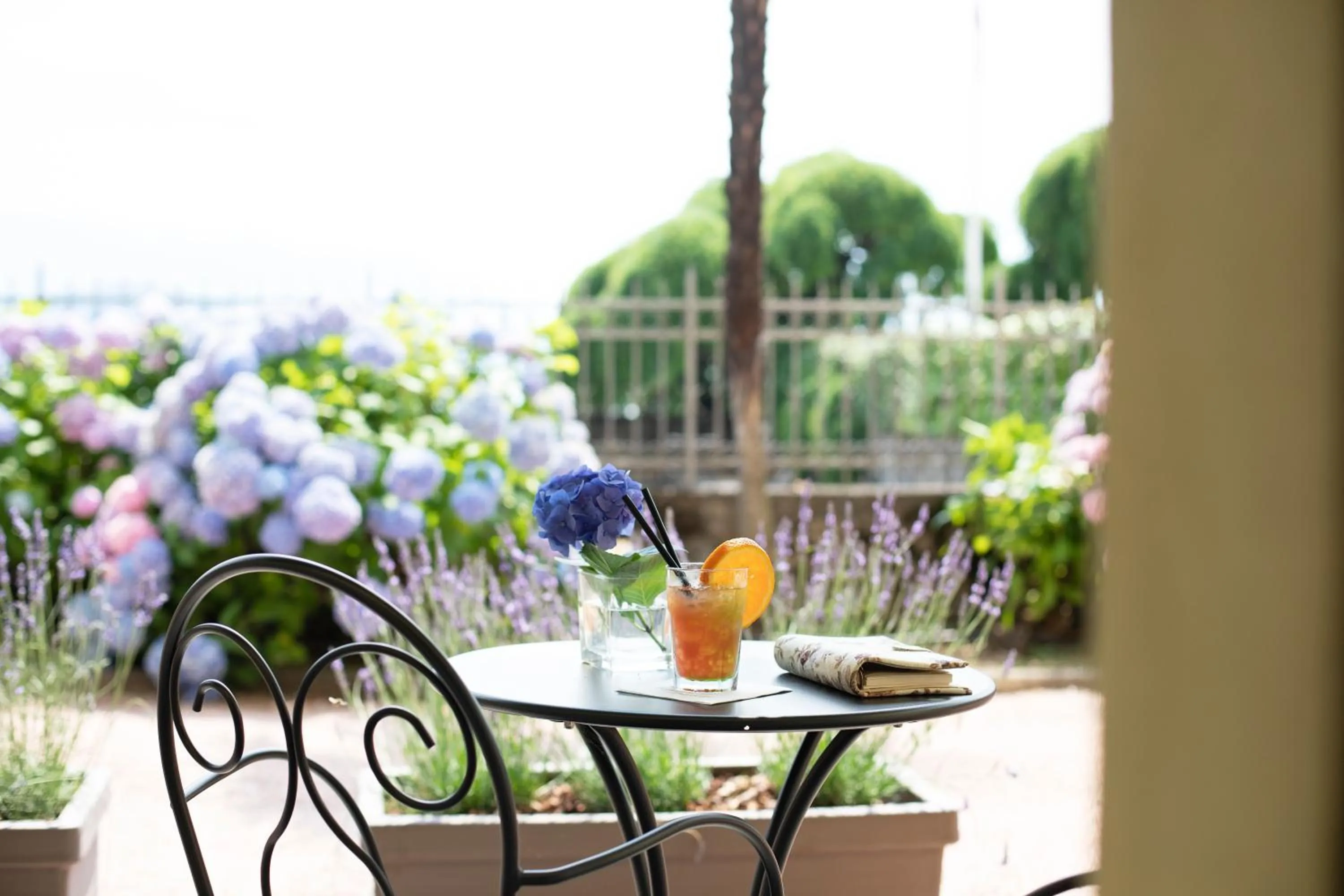 Patio in Relais Villa Porta