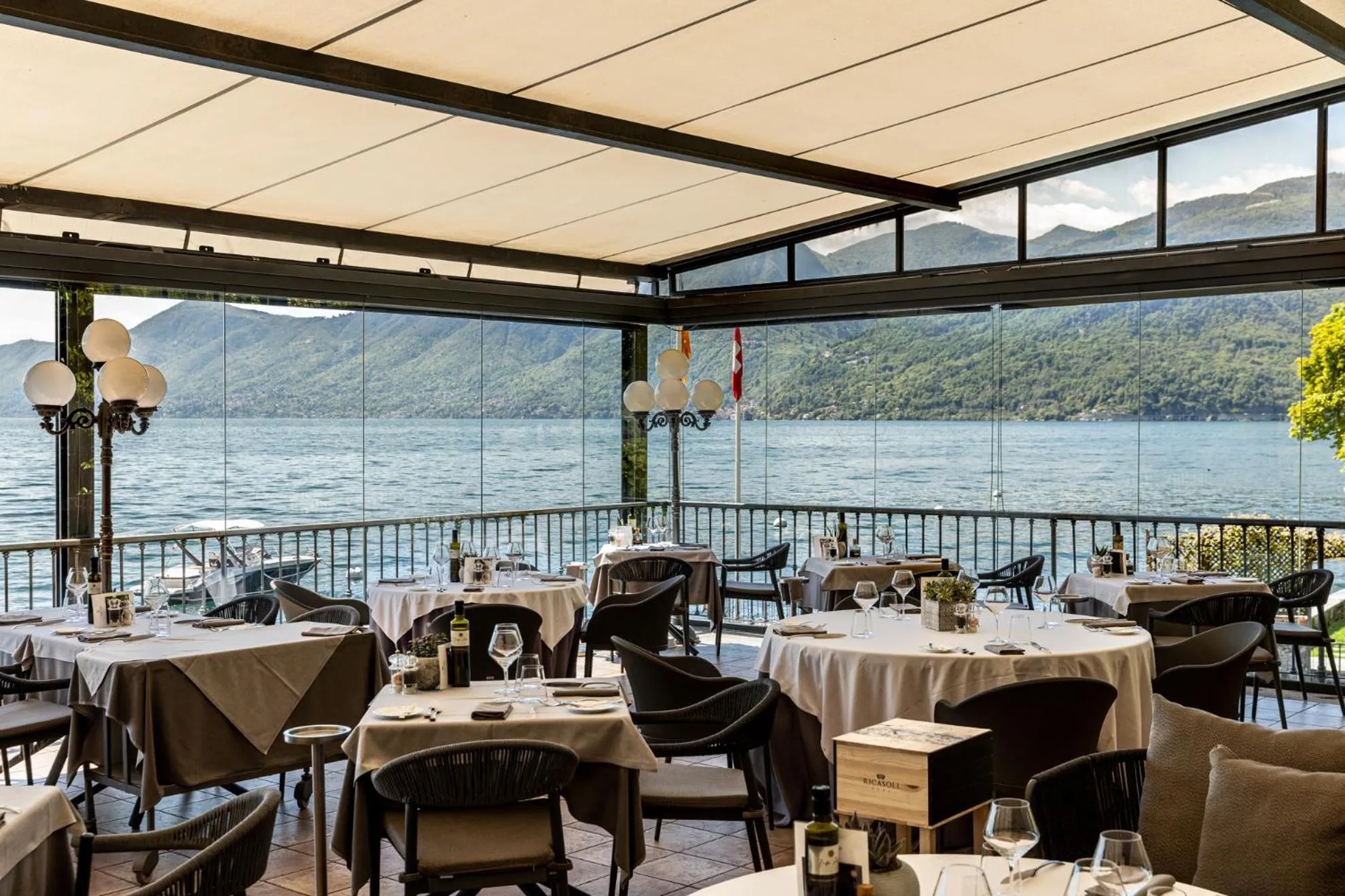 Restaurant/places to eat in Relais Villa Porta