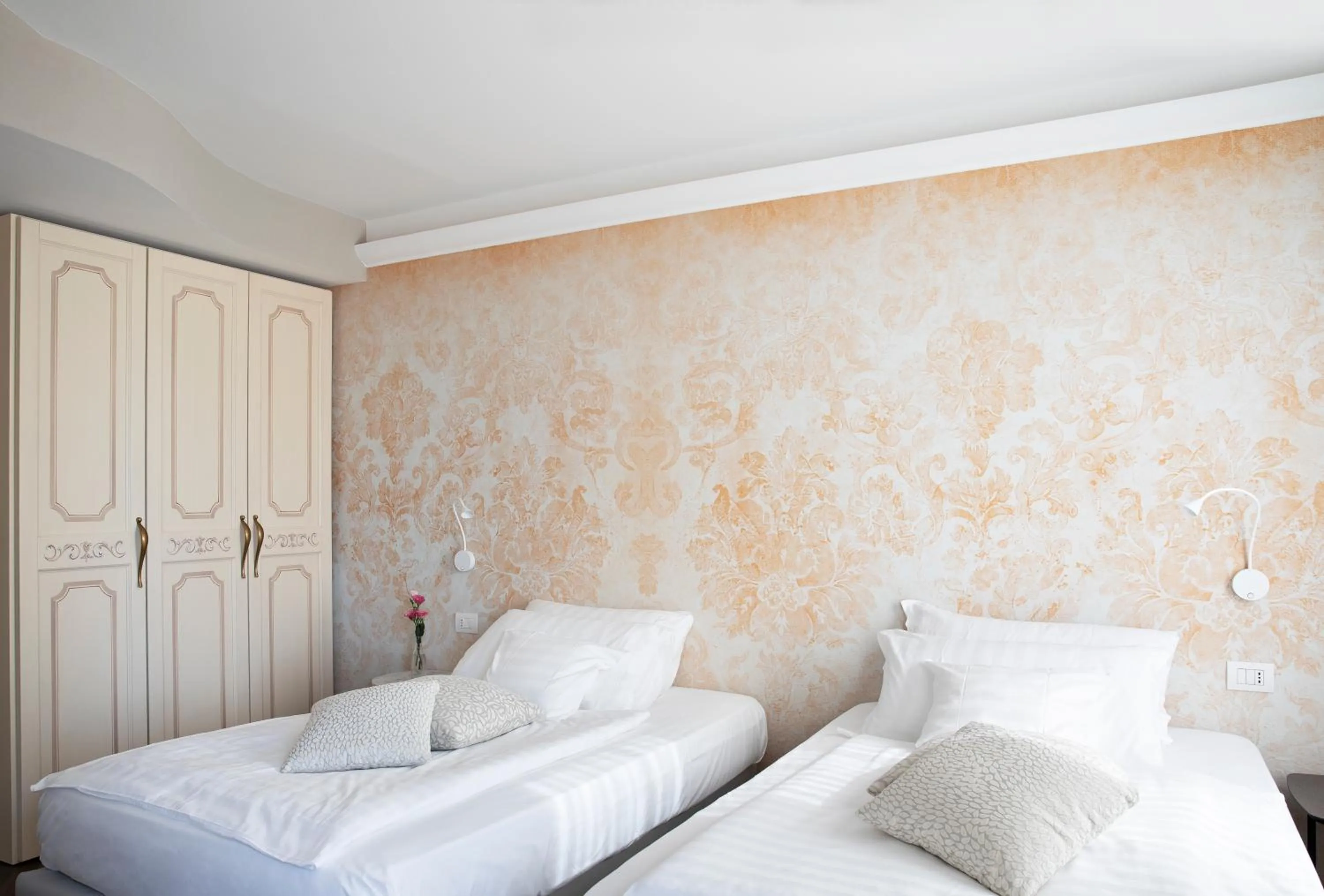 Bed in Relais Villa Porta