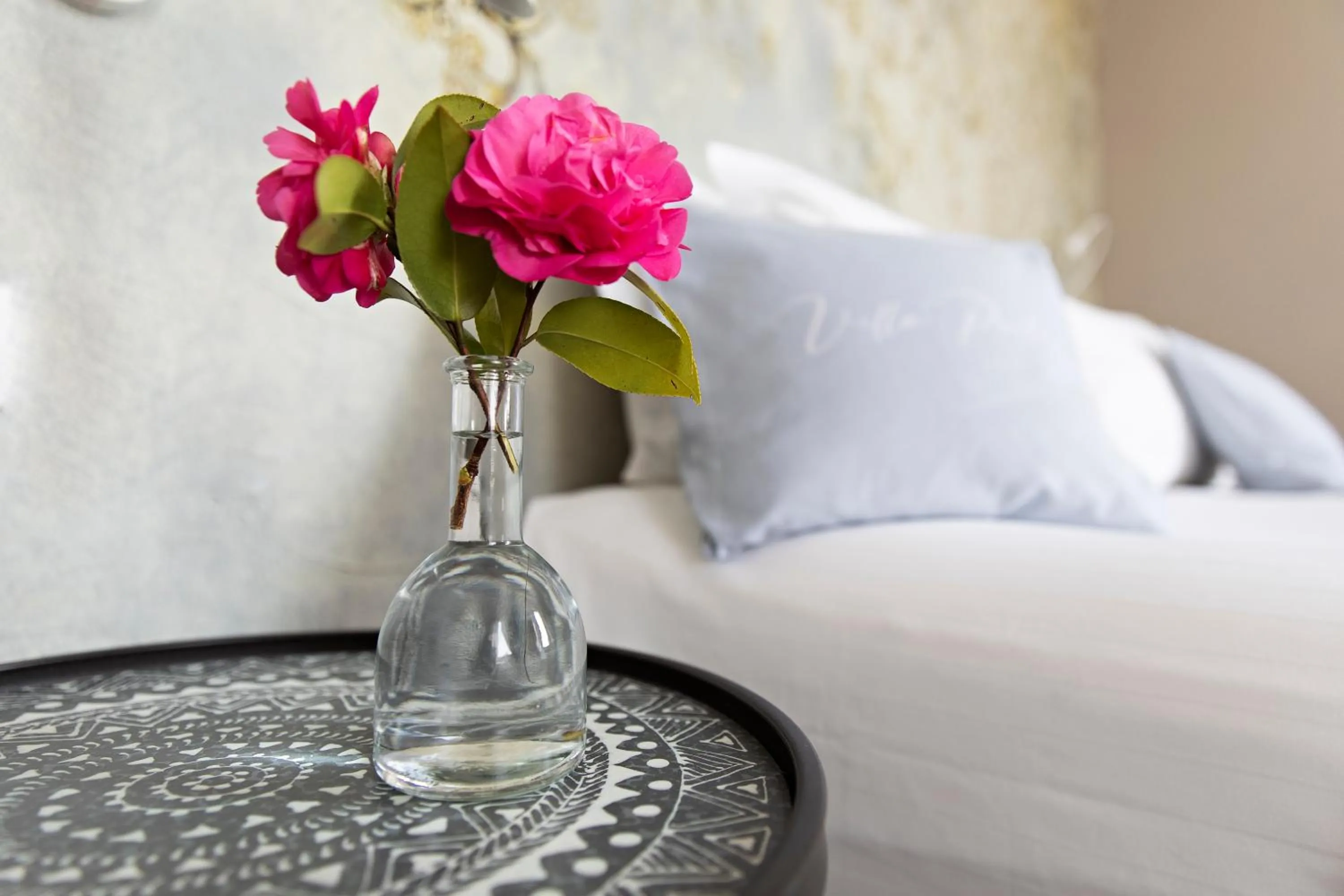 Decorative detail, Bed in Relais Villa Porta