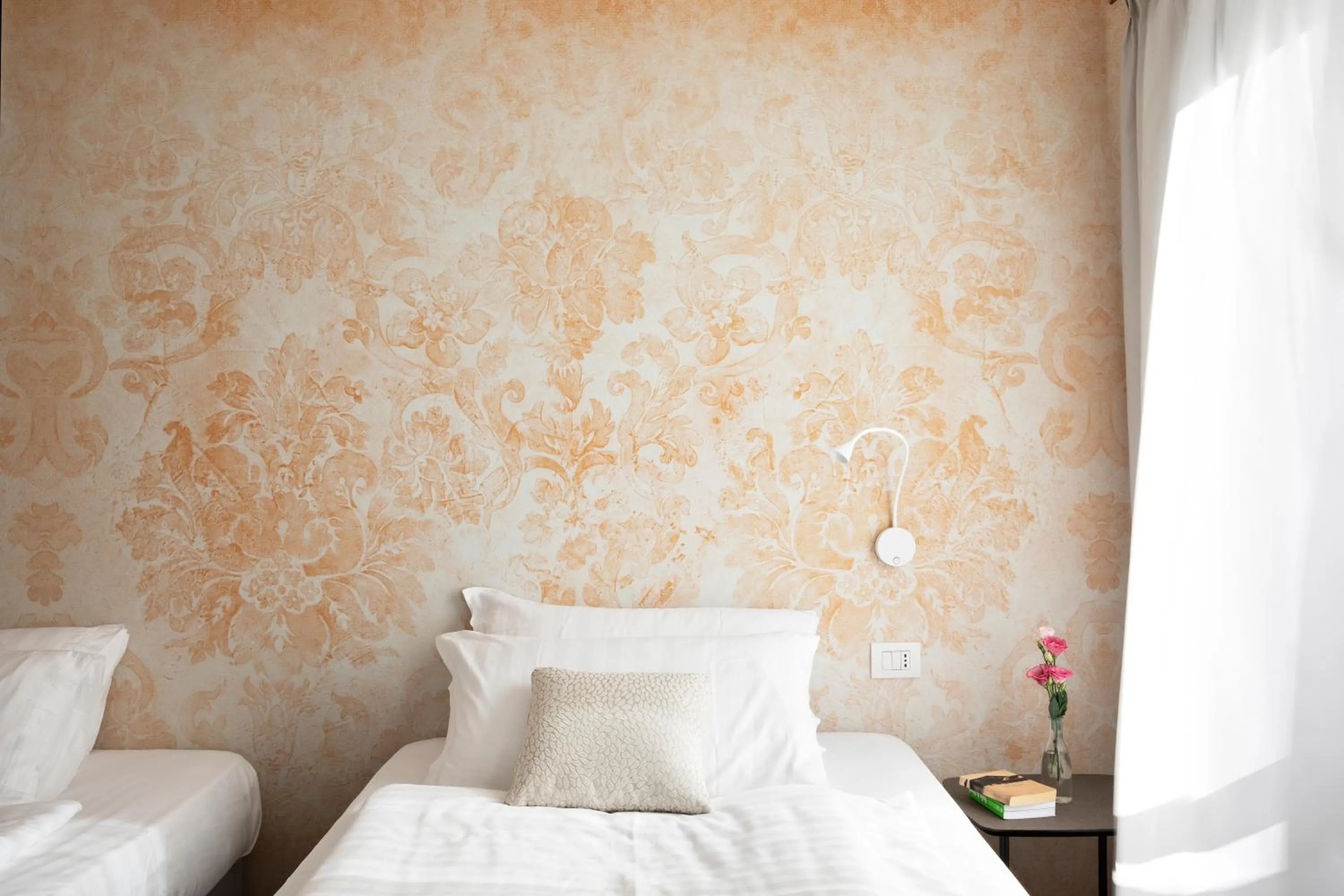 Bed in Relais Villa Porta