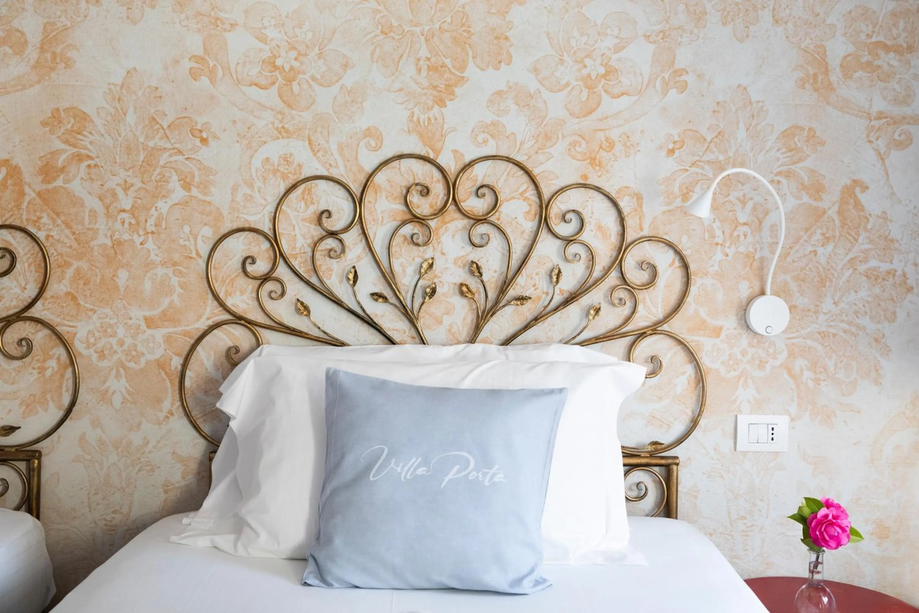 Bed in Relais Villa Porta