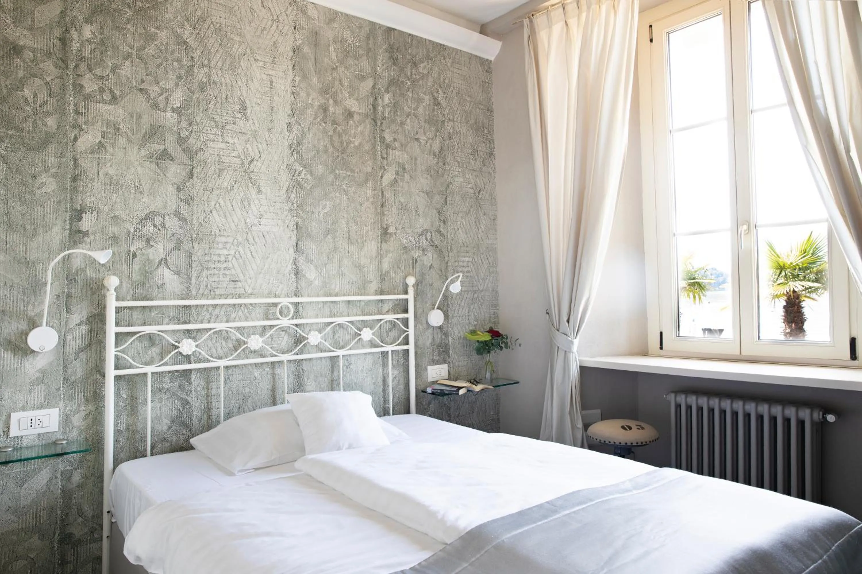 Bed in Relais Villa Porta