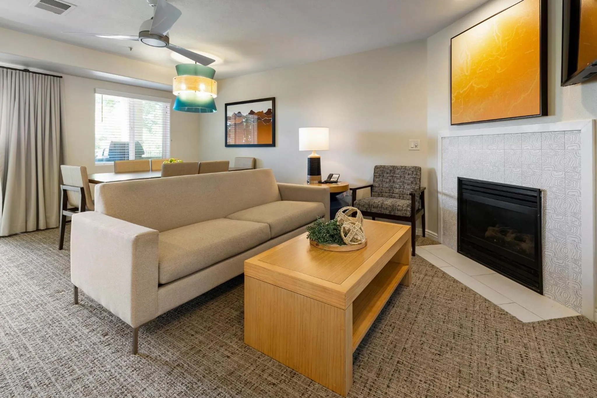 Living room in WorldMark St. George