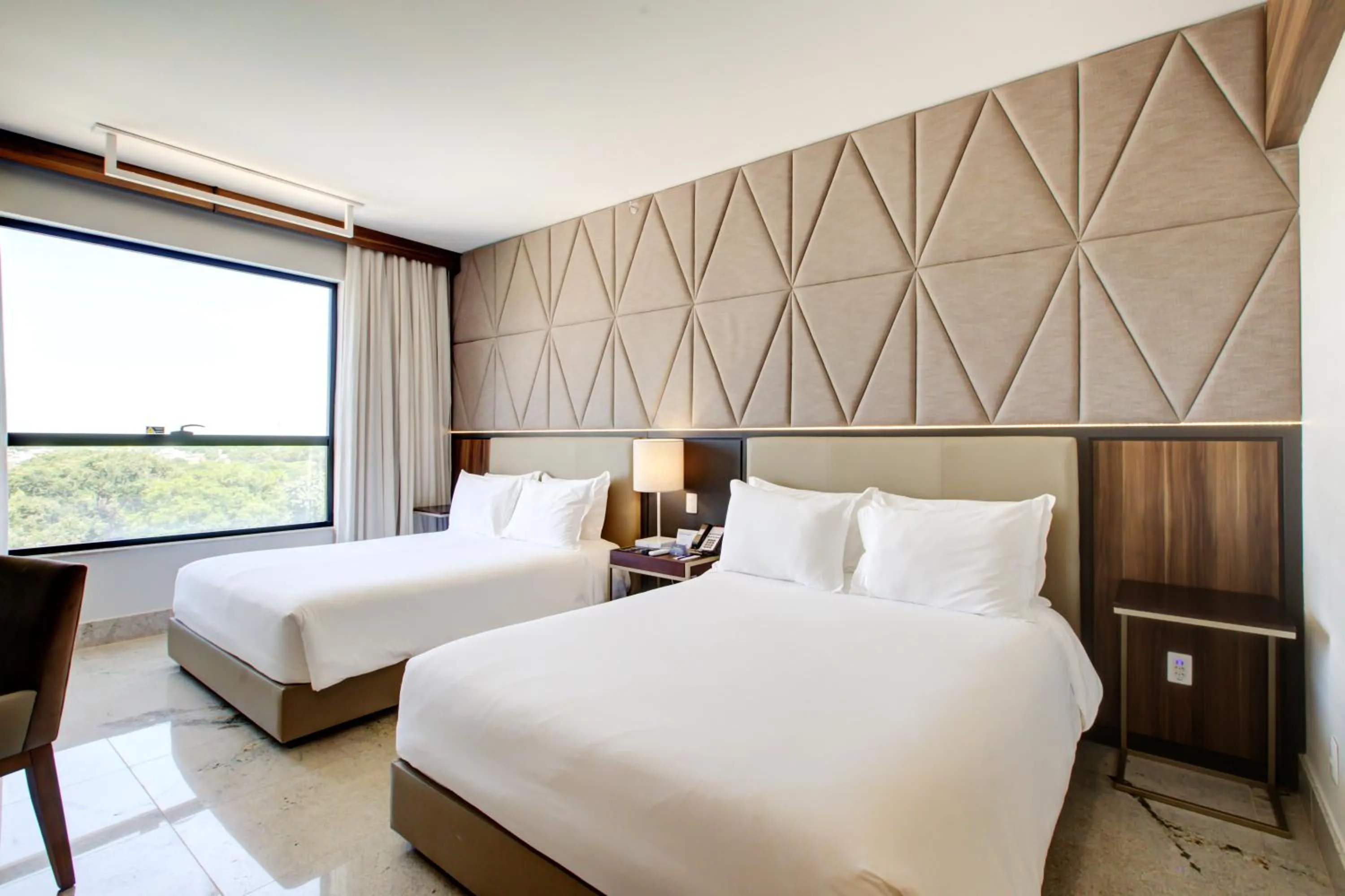 Bed in DoubleTree by Hilton - Resort - Foz do Iguaçu