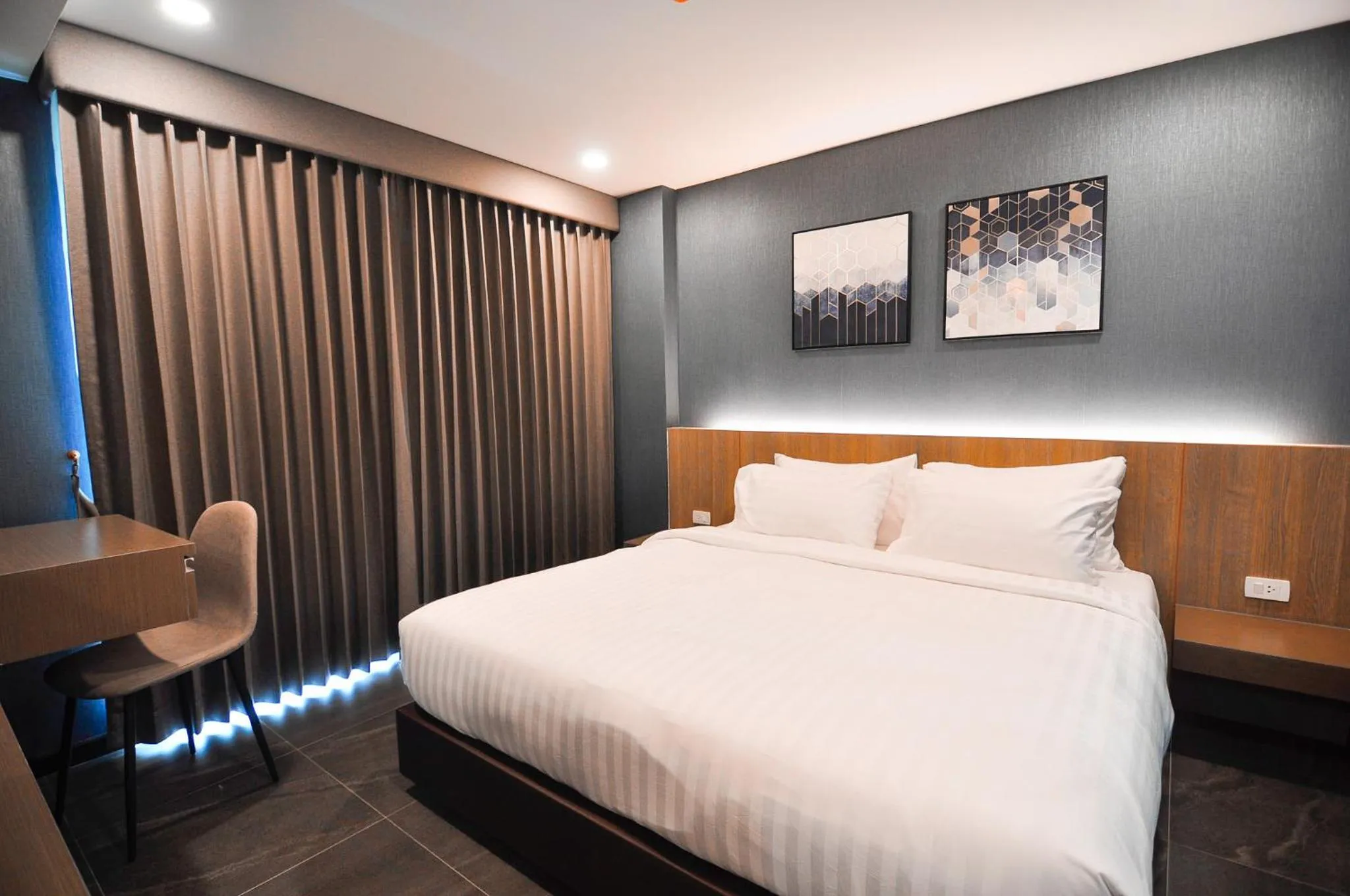 Bed in The S Block Condotel