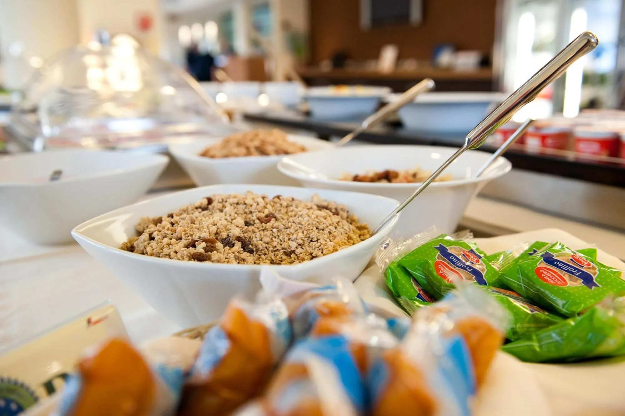 Continental breakfast in HC3 Hotel