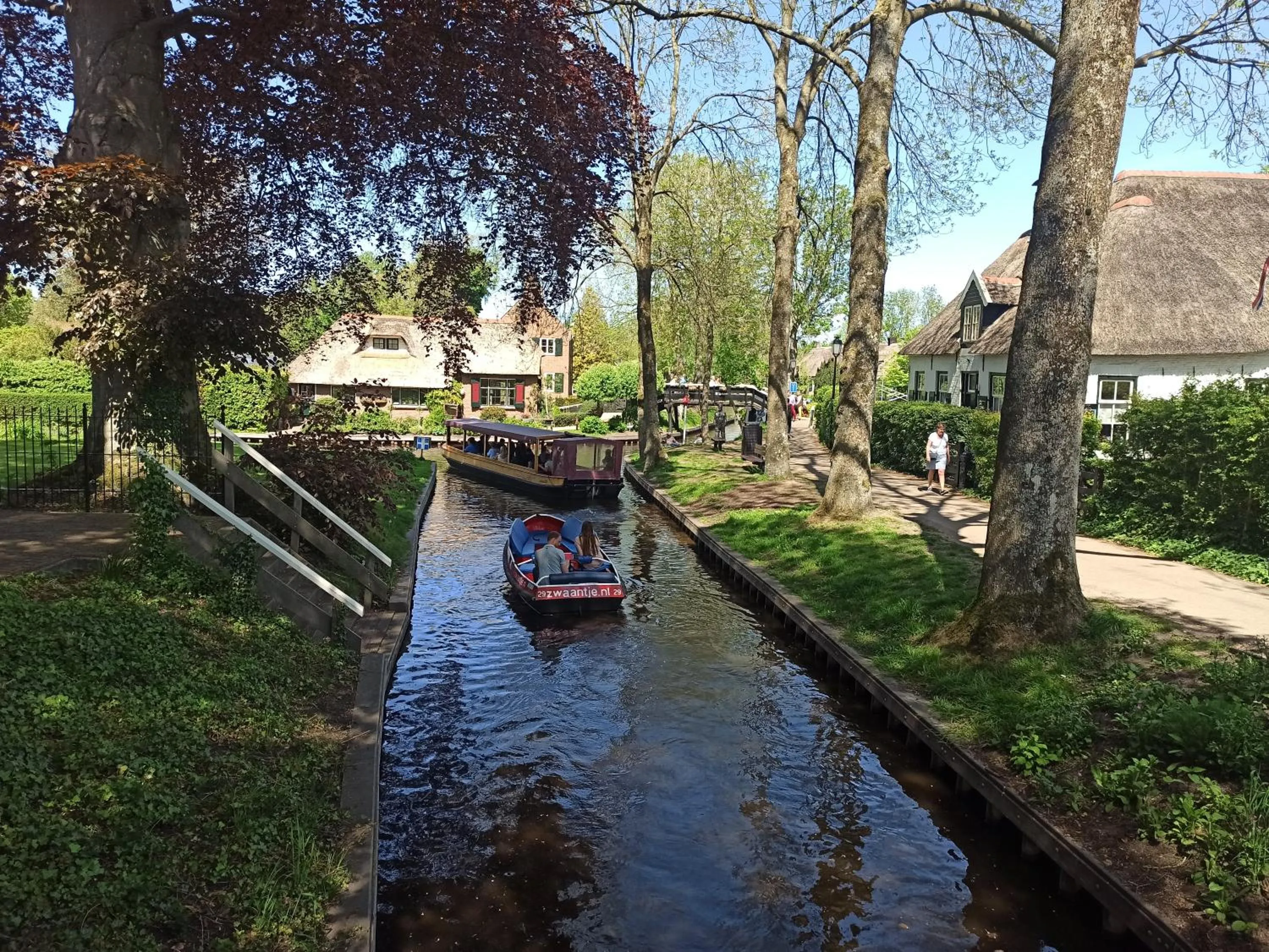 Natural landscape in Waterpark Giethoorn