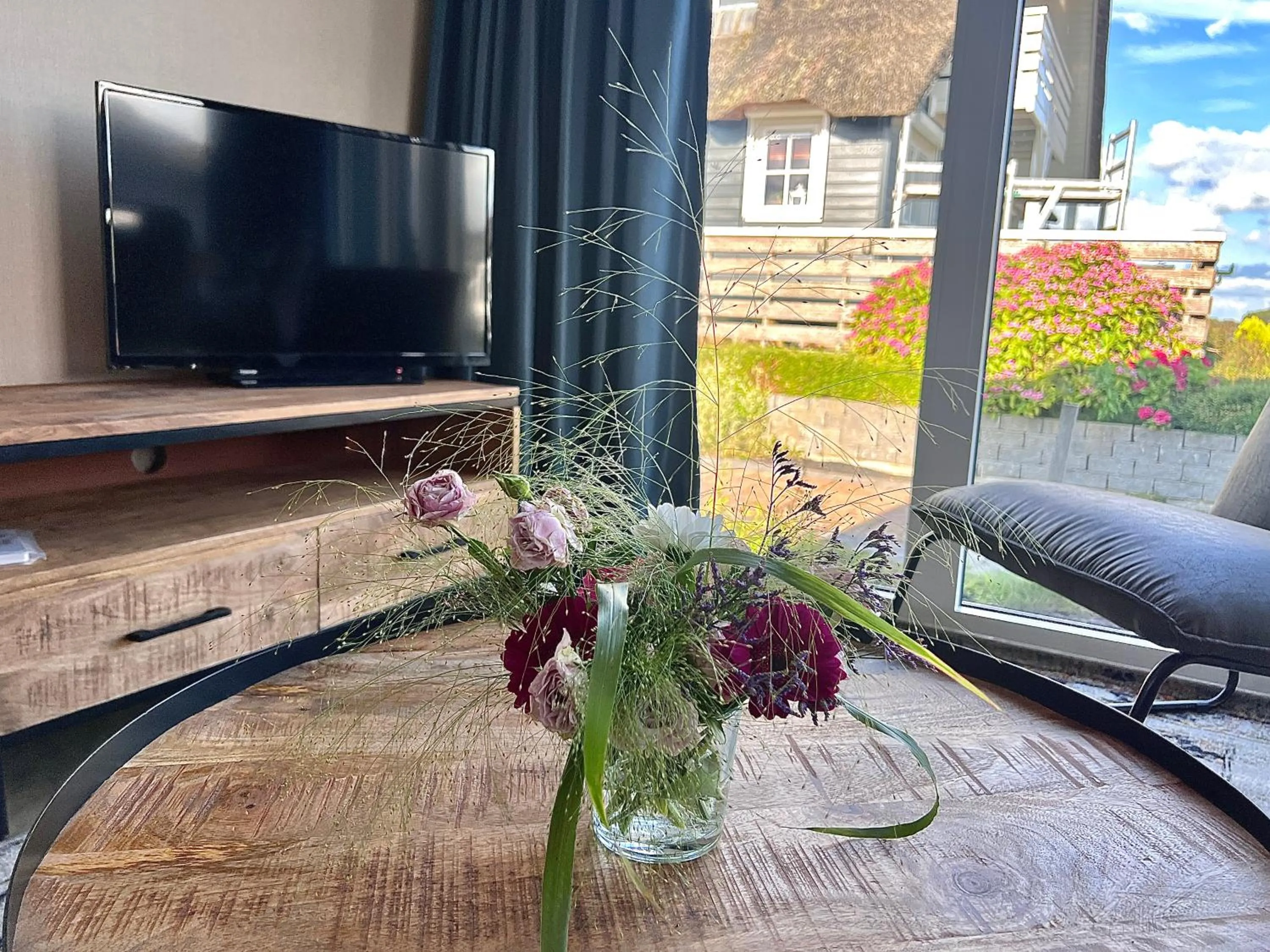 Living room in Waterpark Giethoorn