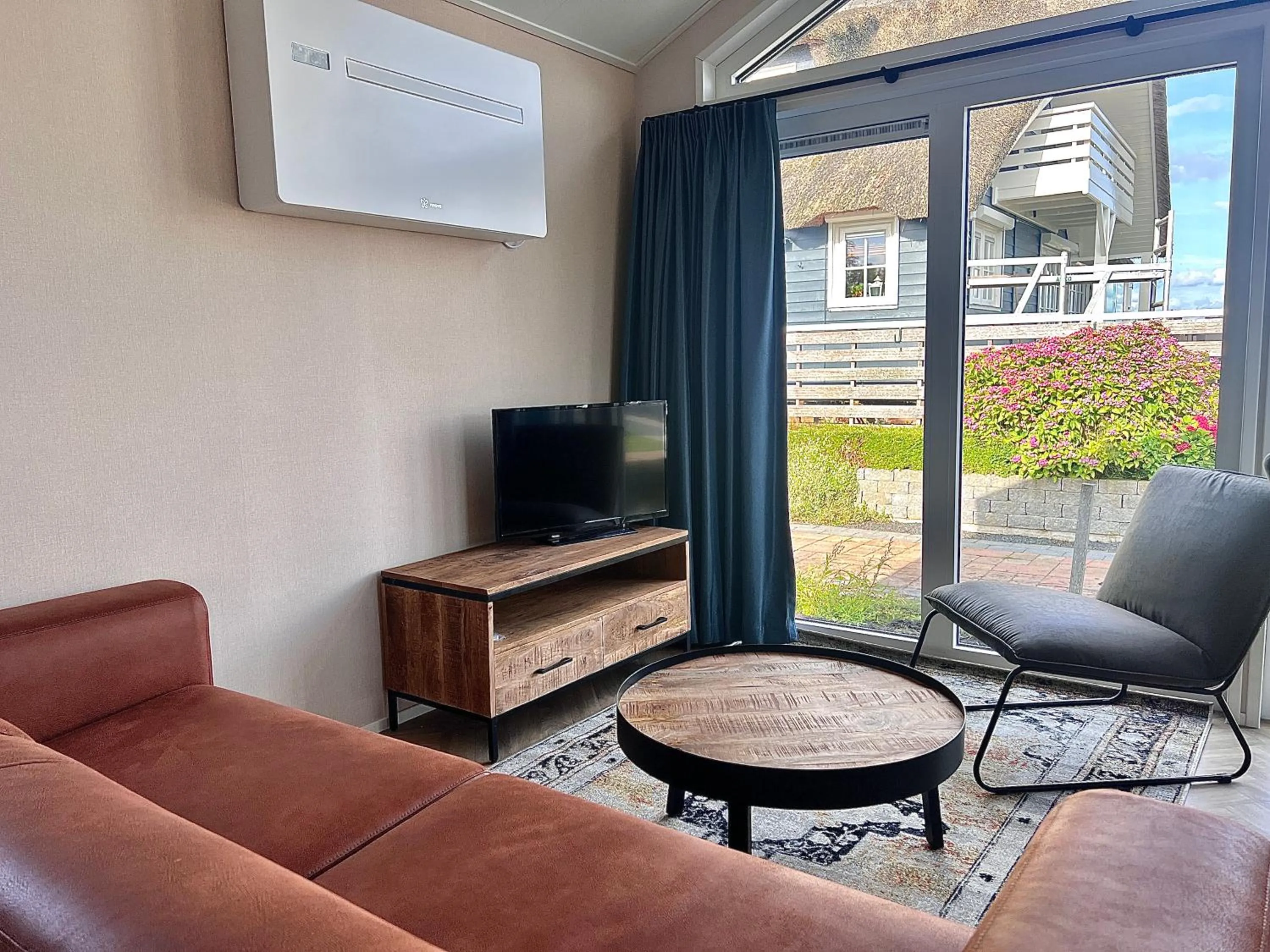 Living room in Waterpark Giethoorn