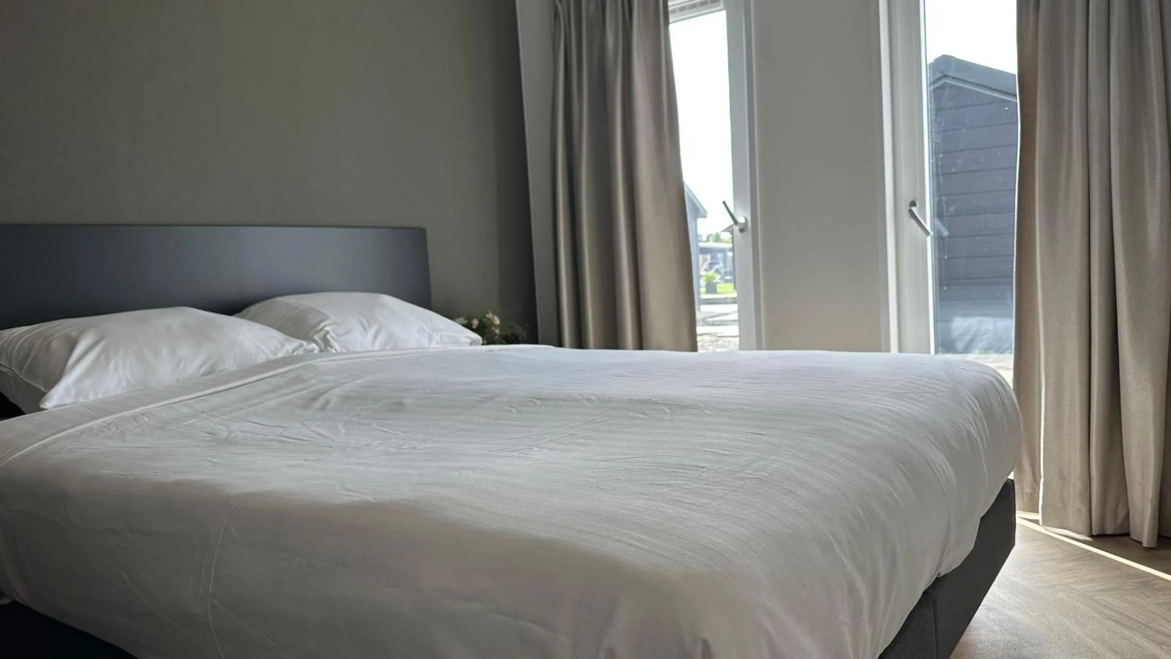 Bed in Waterpark Giethoorn