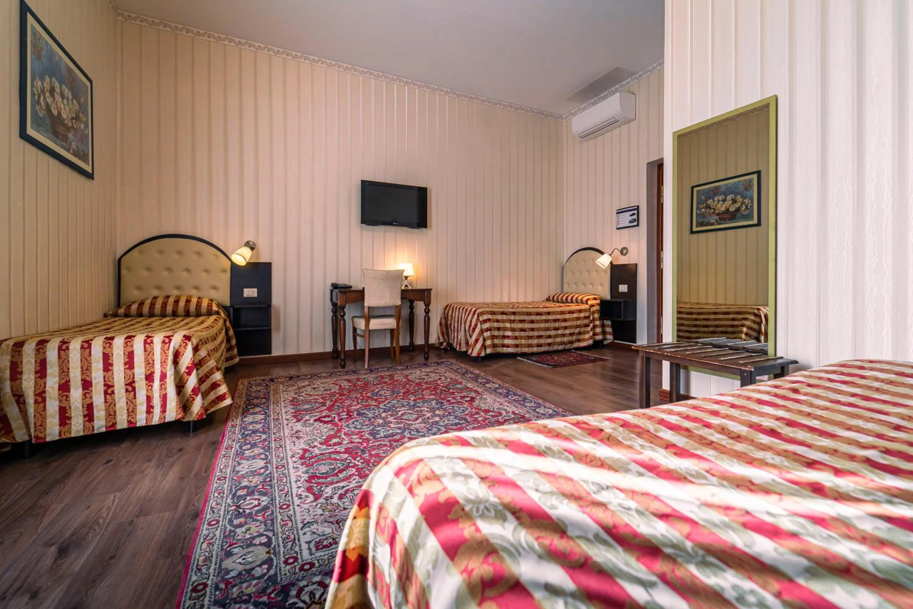 Bed in Hotel Villa Romeo