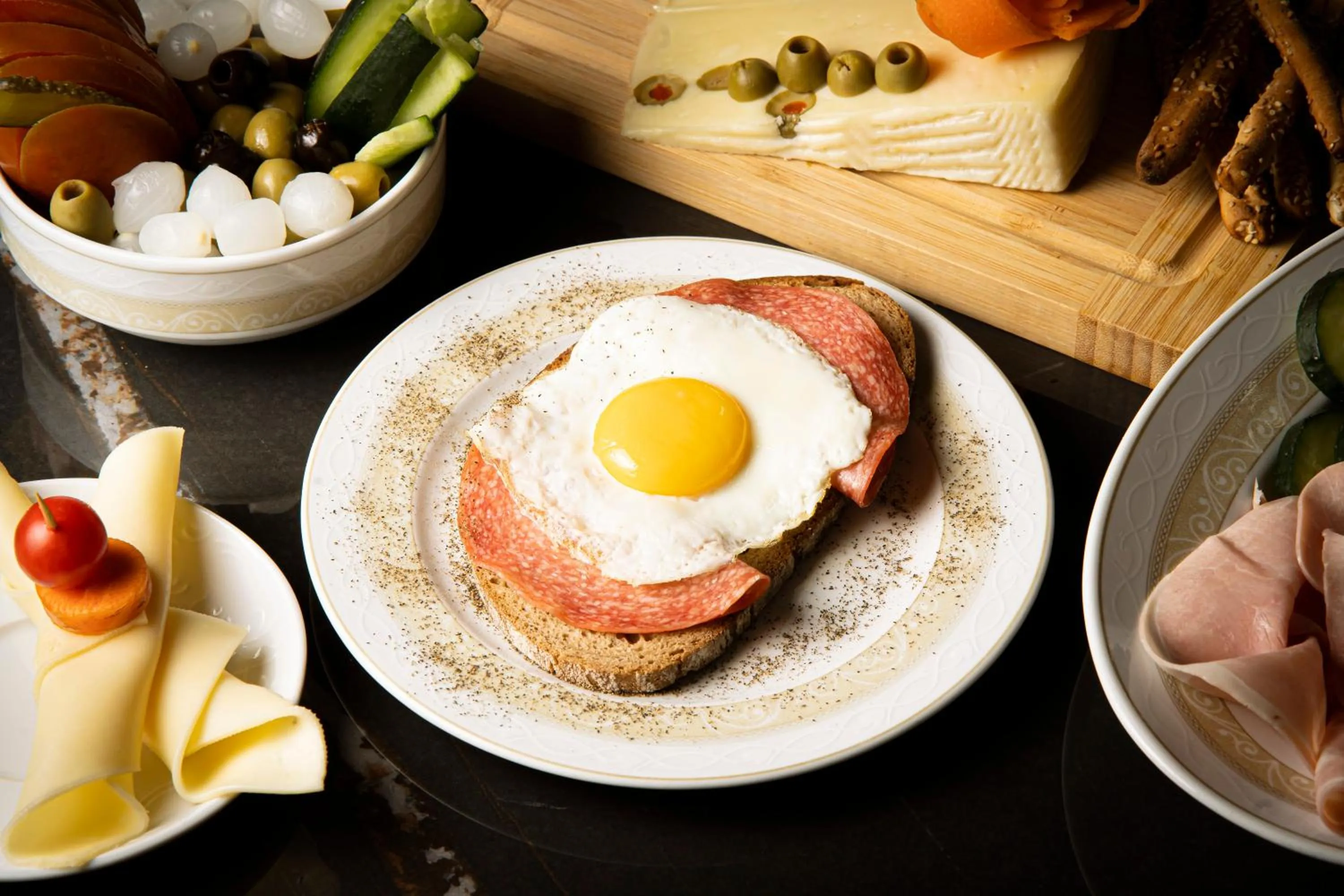 Food in Hotel Villa Romeo