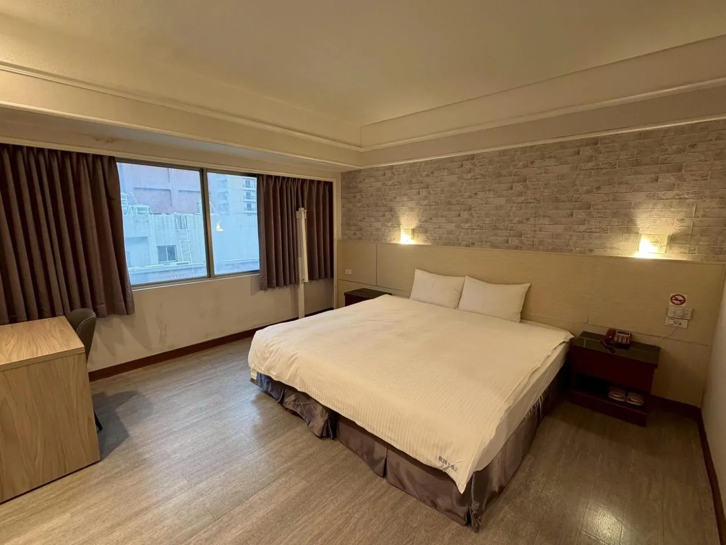 Bed in Long Siang Hotel