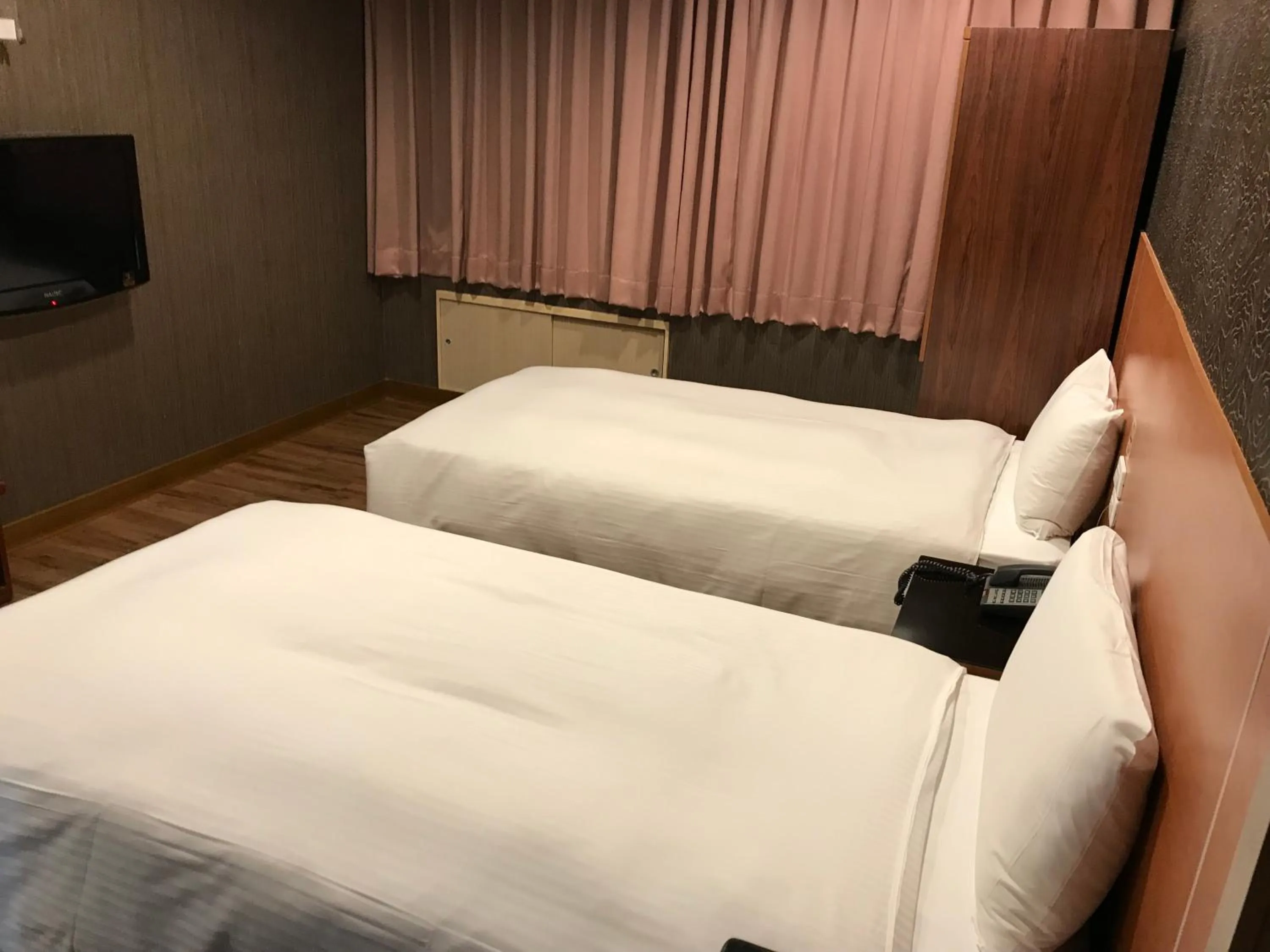 Bed in Long Siang Hotel