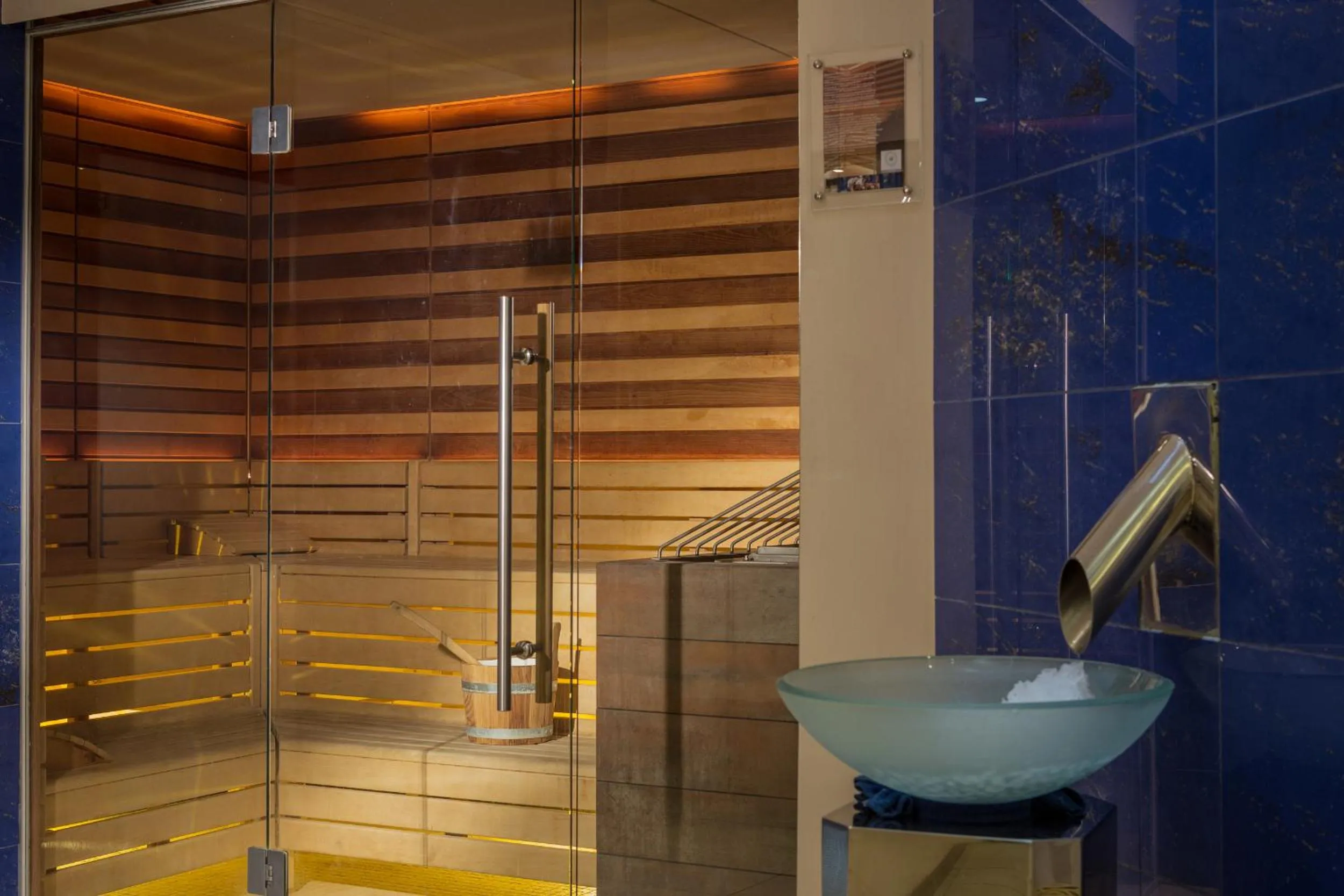 Sauna in Hotel Luna Riccione e Aqua Spa Only Adults +12