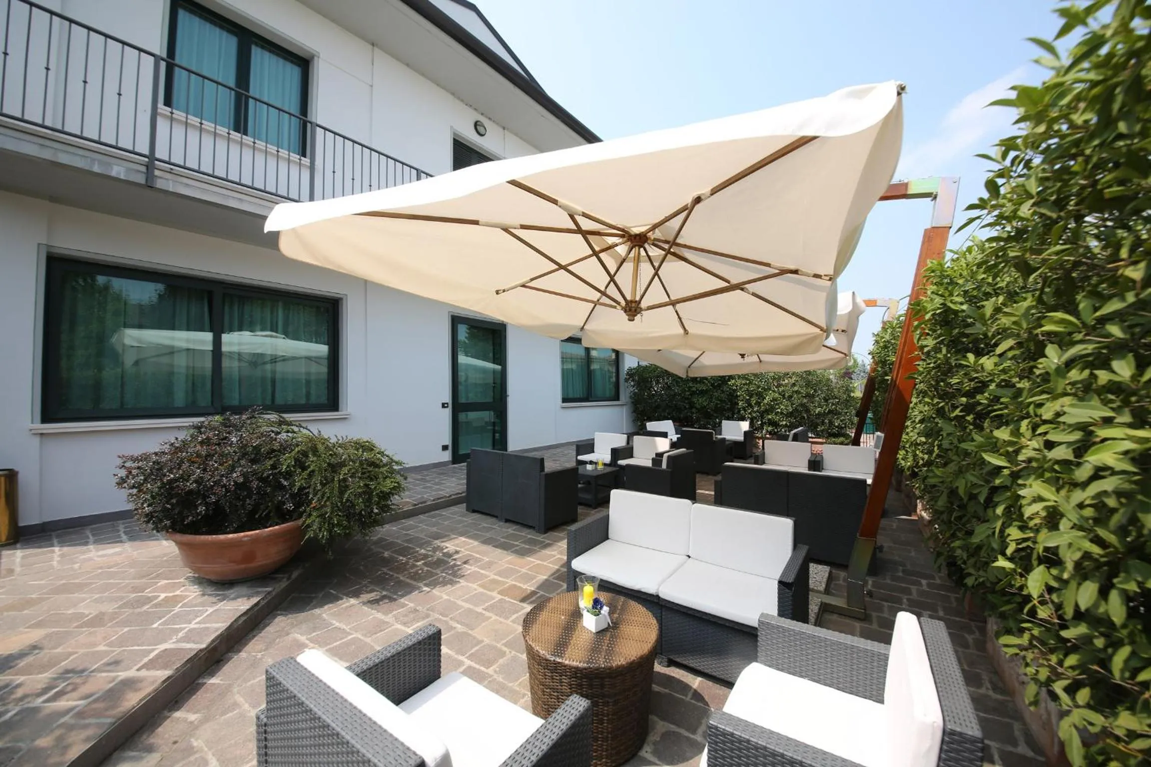 Balcony/Terrace in Hotel Abacus