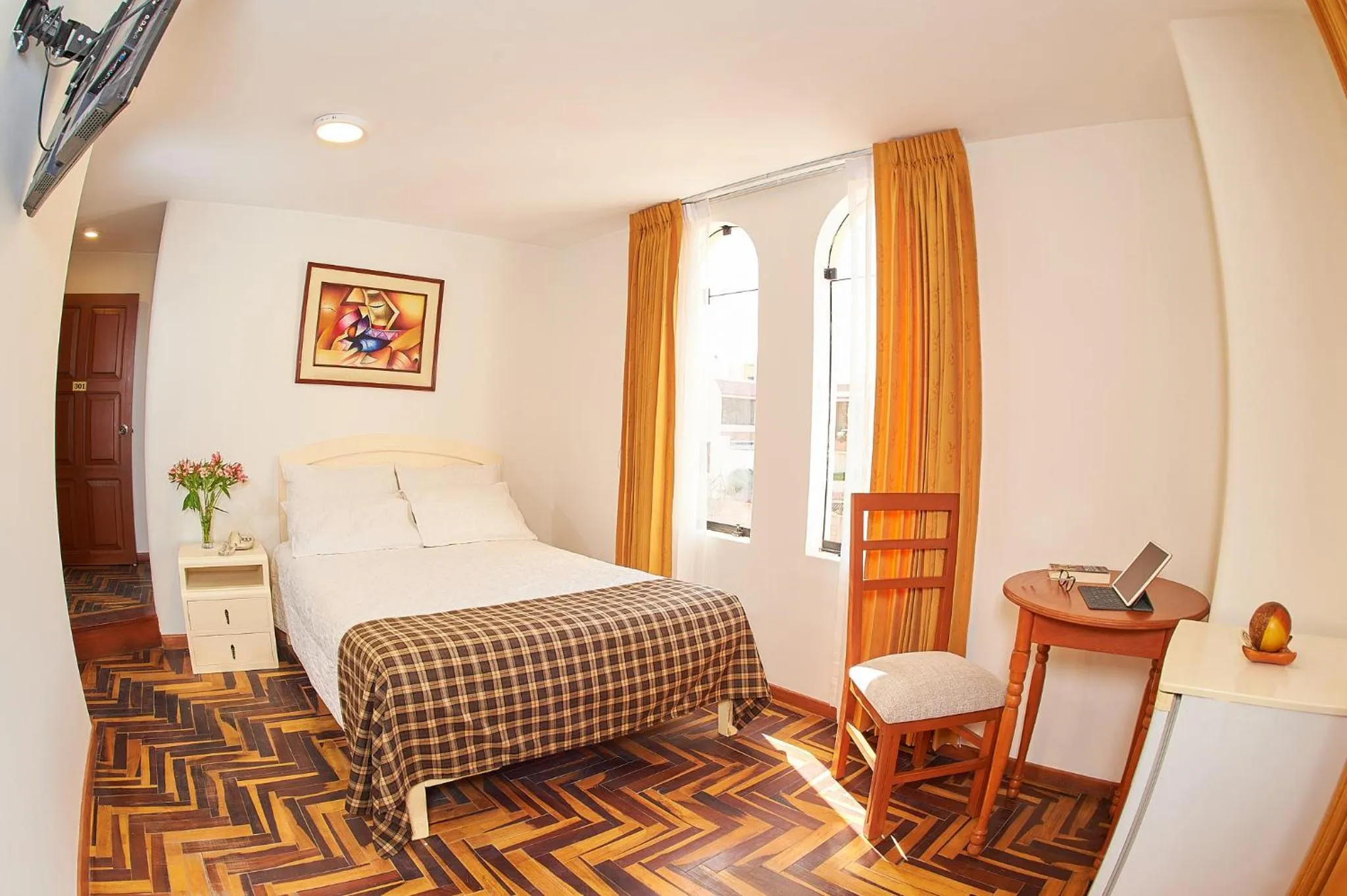 Bed in Astorga Hotel Arequipa