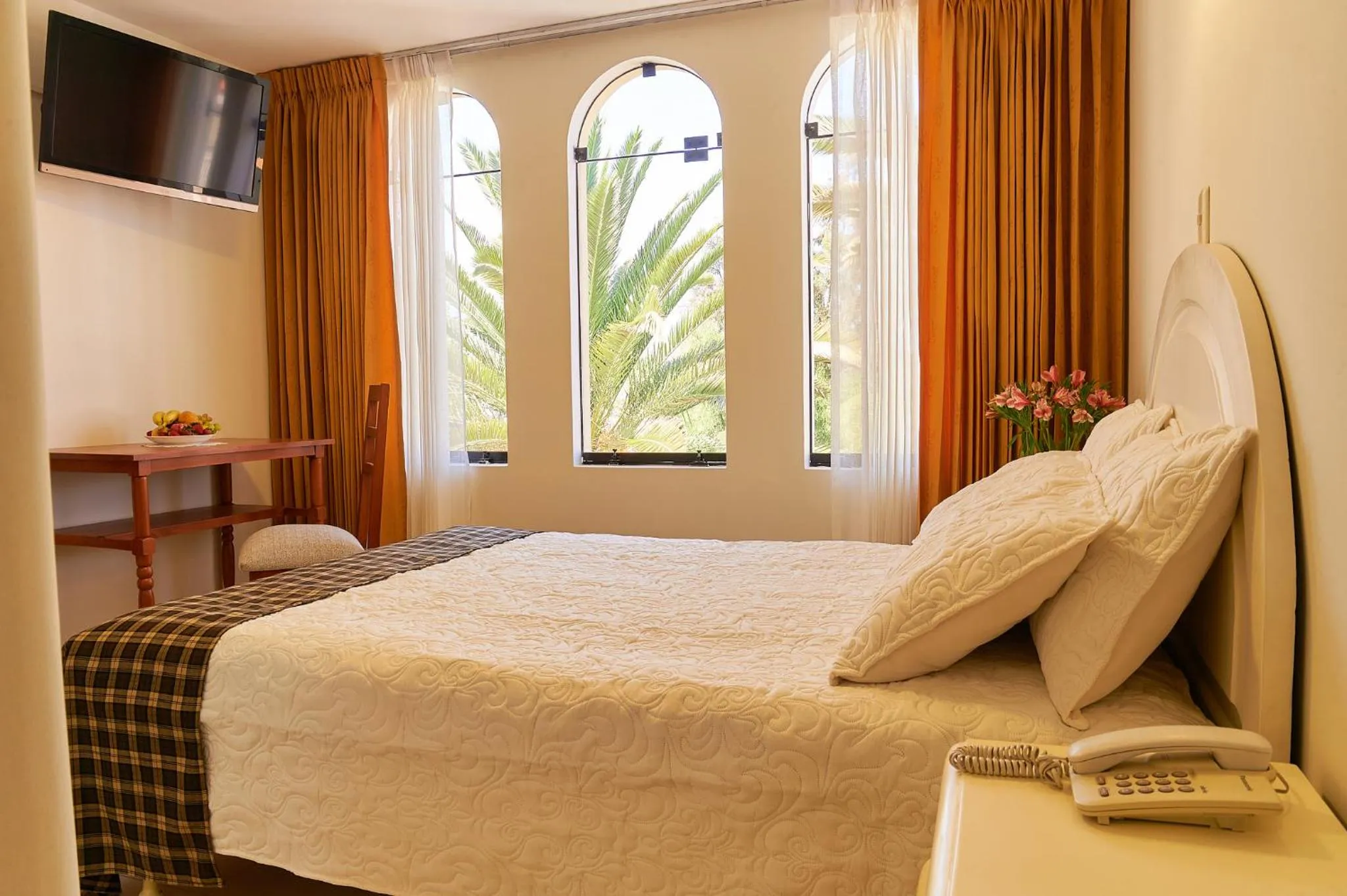 Bed in Astorga Hotel Arequipa