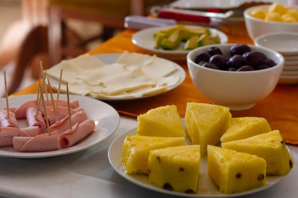 Continental breakfast in Astorga Hotel Arequipa