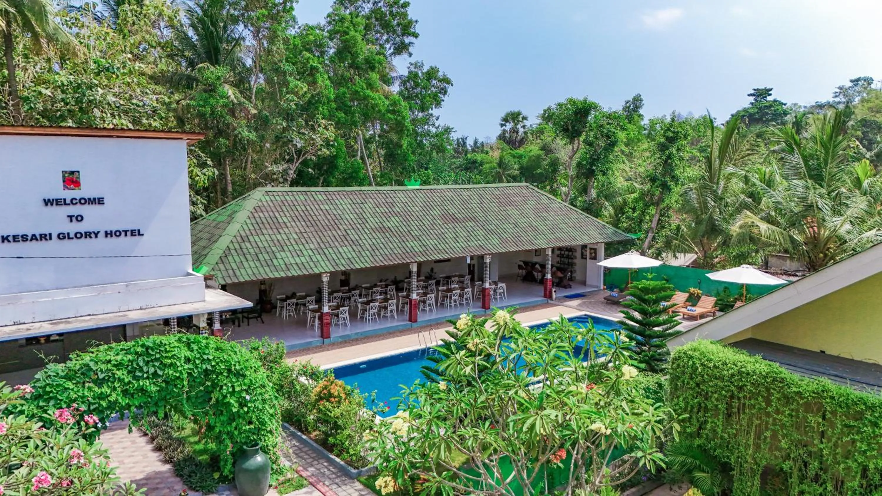 Bird's eye view in Kesari Glory Nusa Penida by GenuineHost