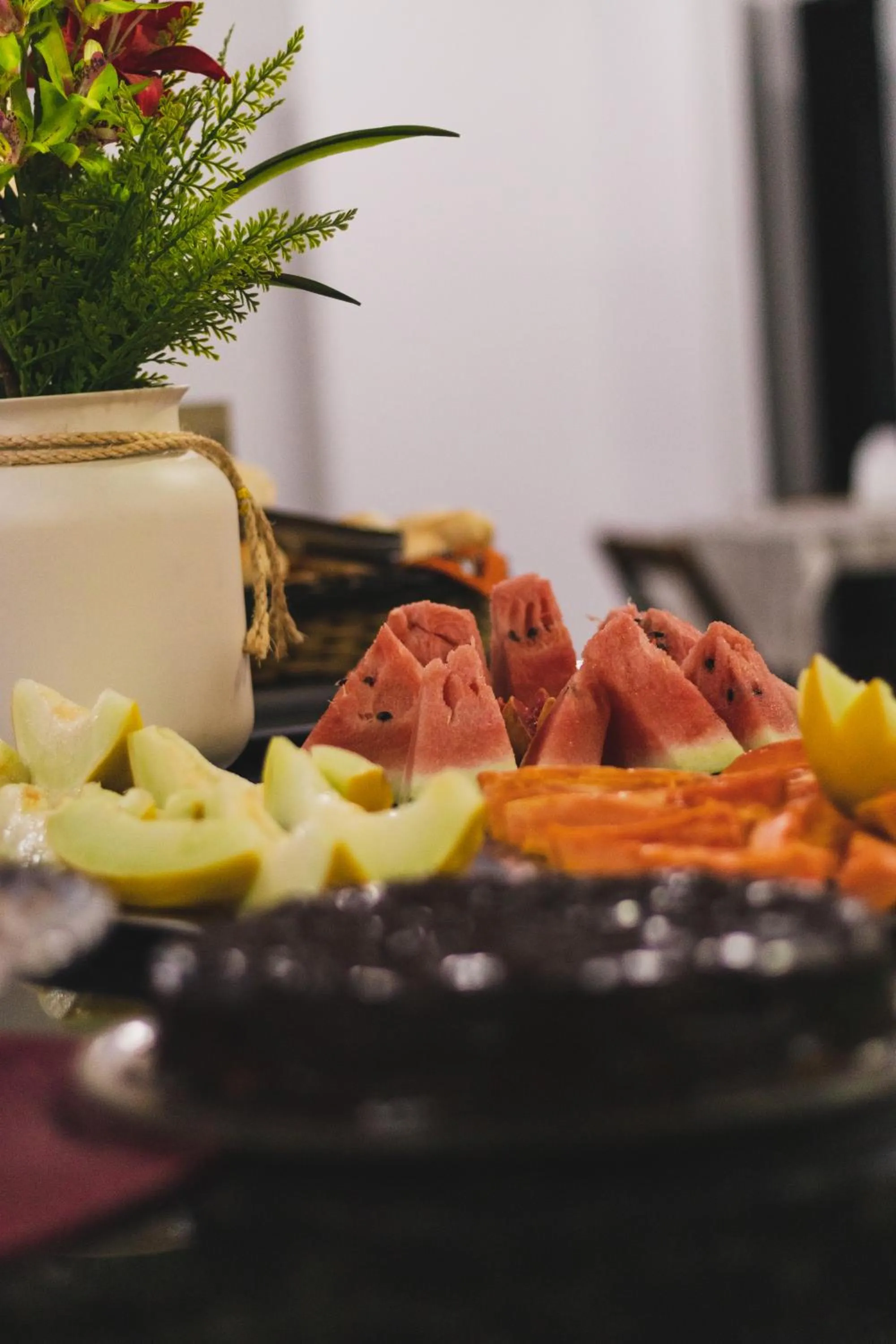 Continental breakfast in Diamantina Palace Hotel