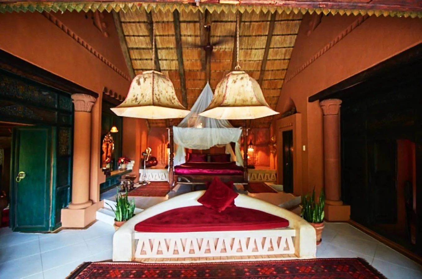 Bed in Timamoon Lodge