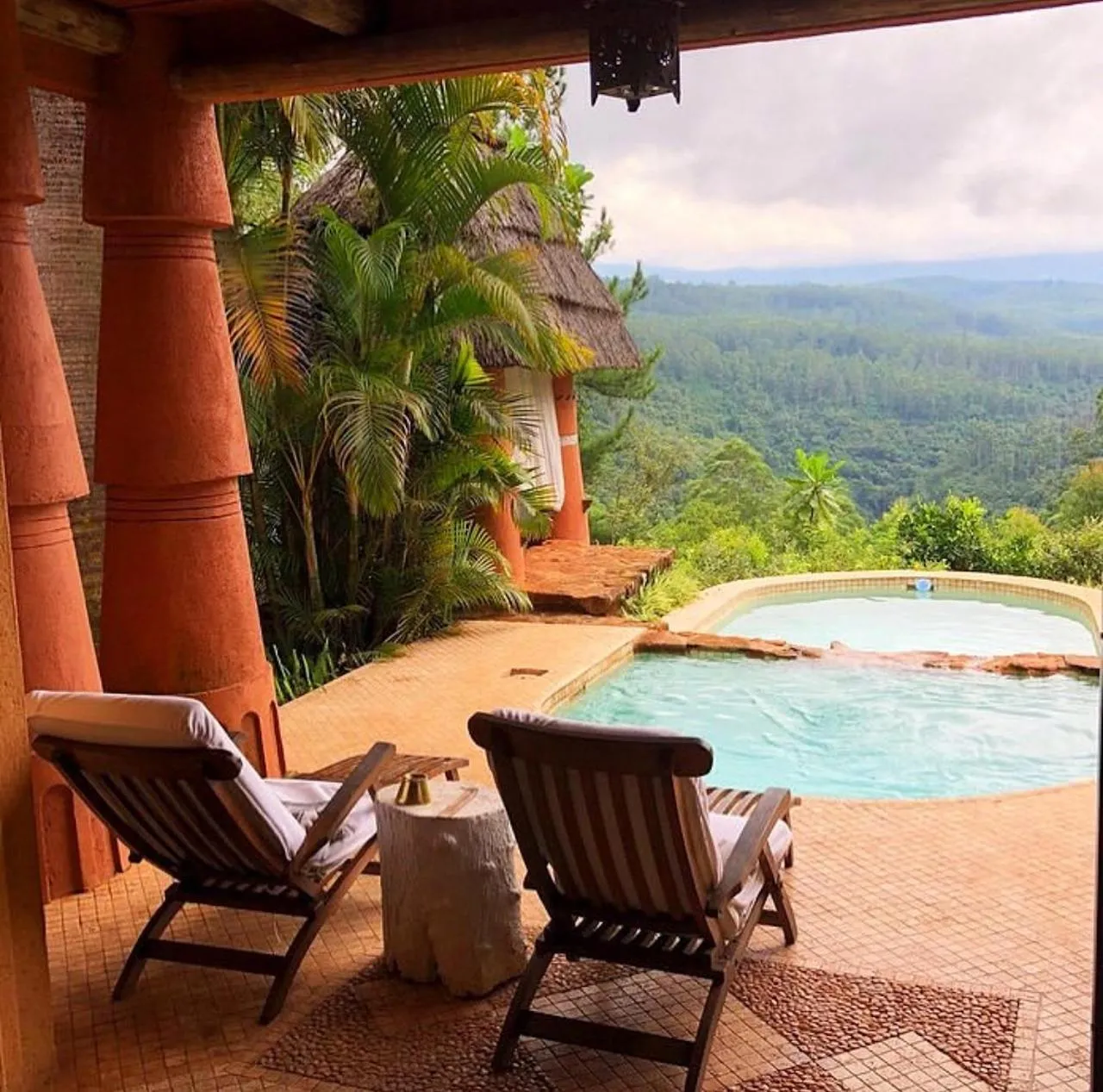 Patio in Timamoon Lodge