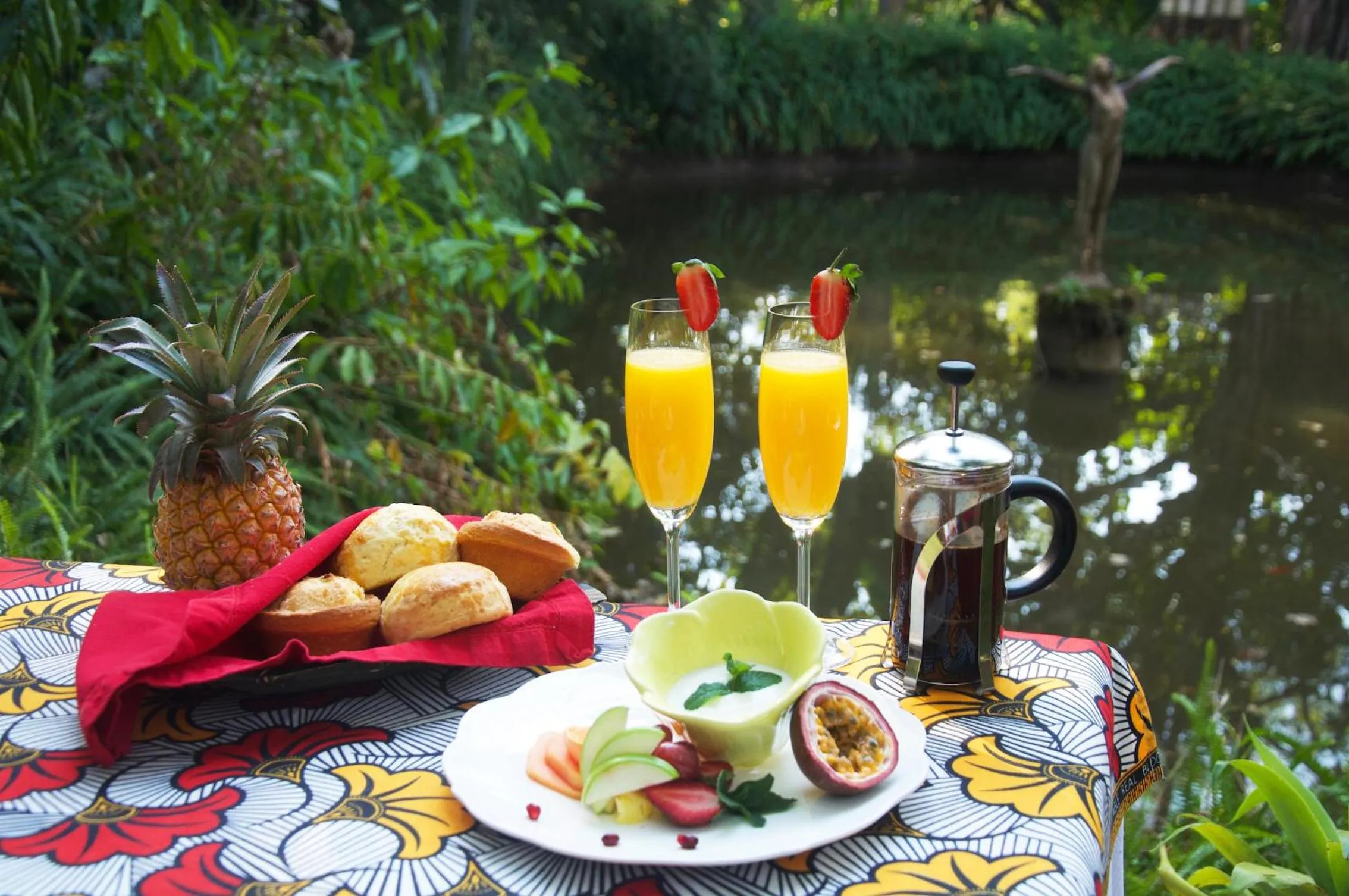 Breakfast in Timamoon Lodge