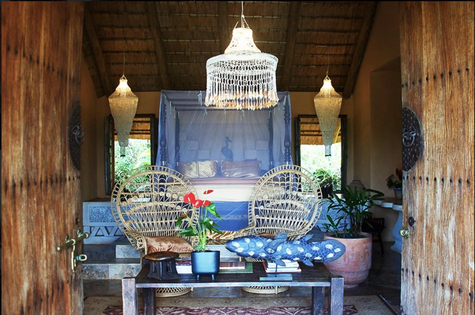 Bedroom in Timamoon Lodge