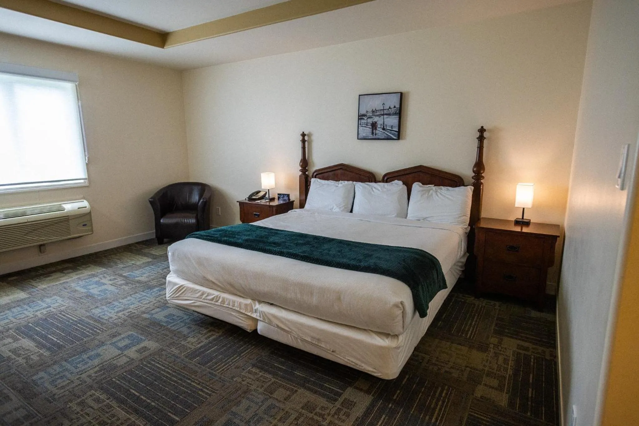 Bed in Sleep Suite Motel