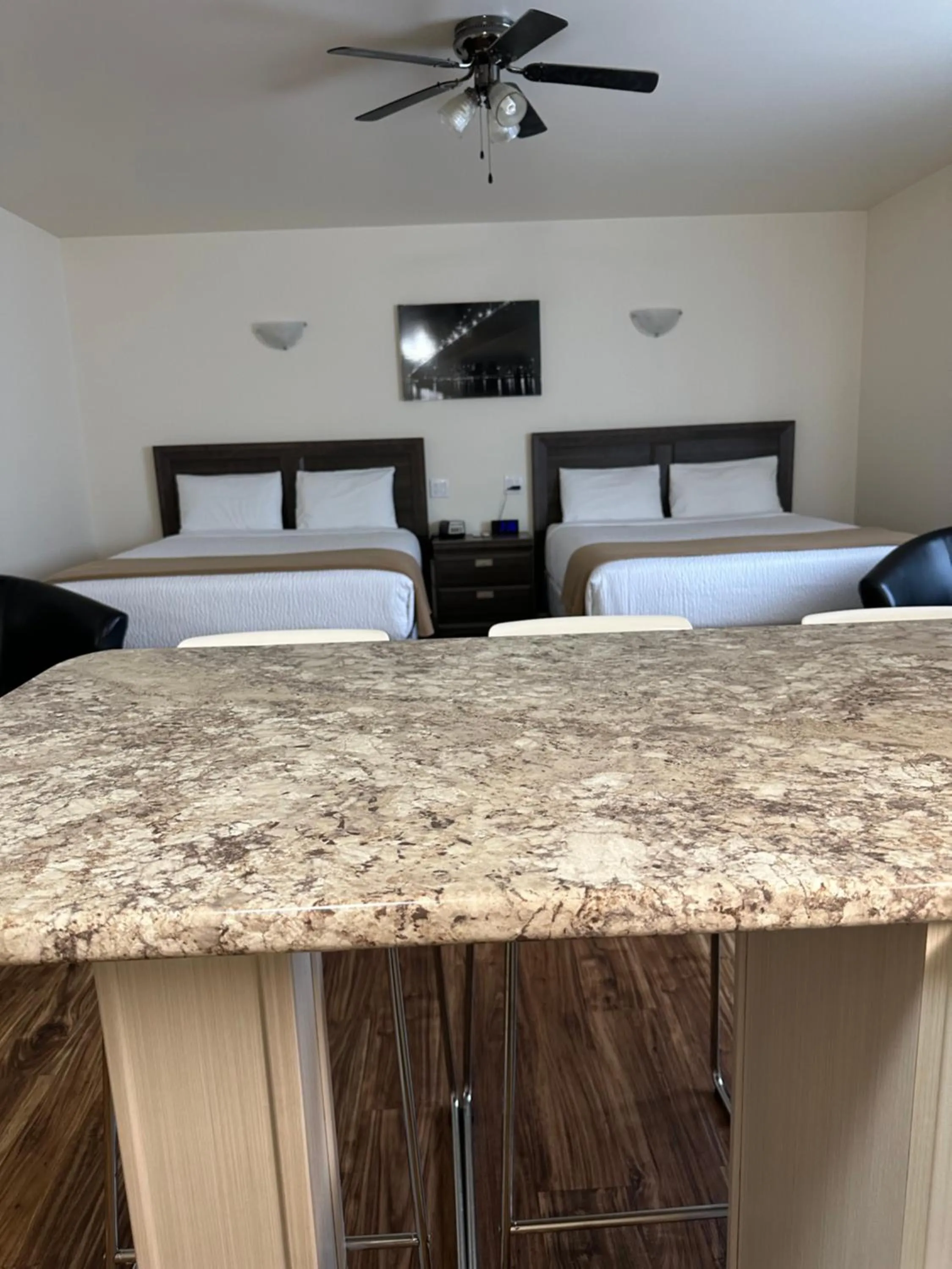 Bed in Sleep Suite Motel