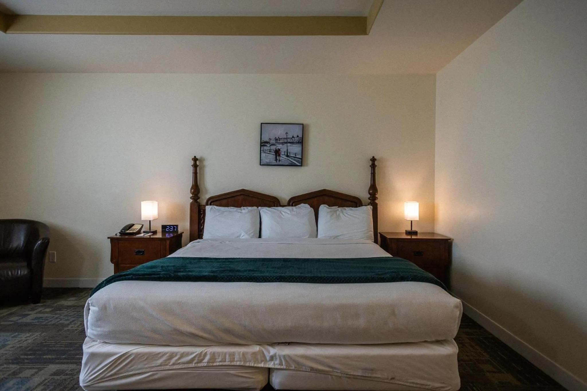 Bed in Sleep Suite Motel