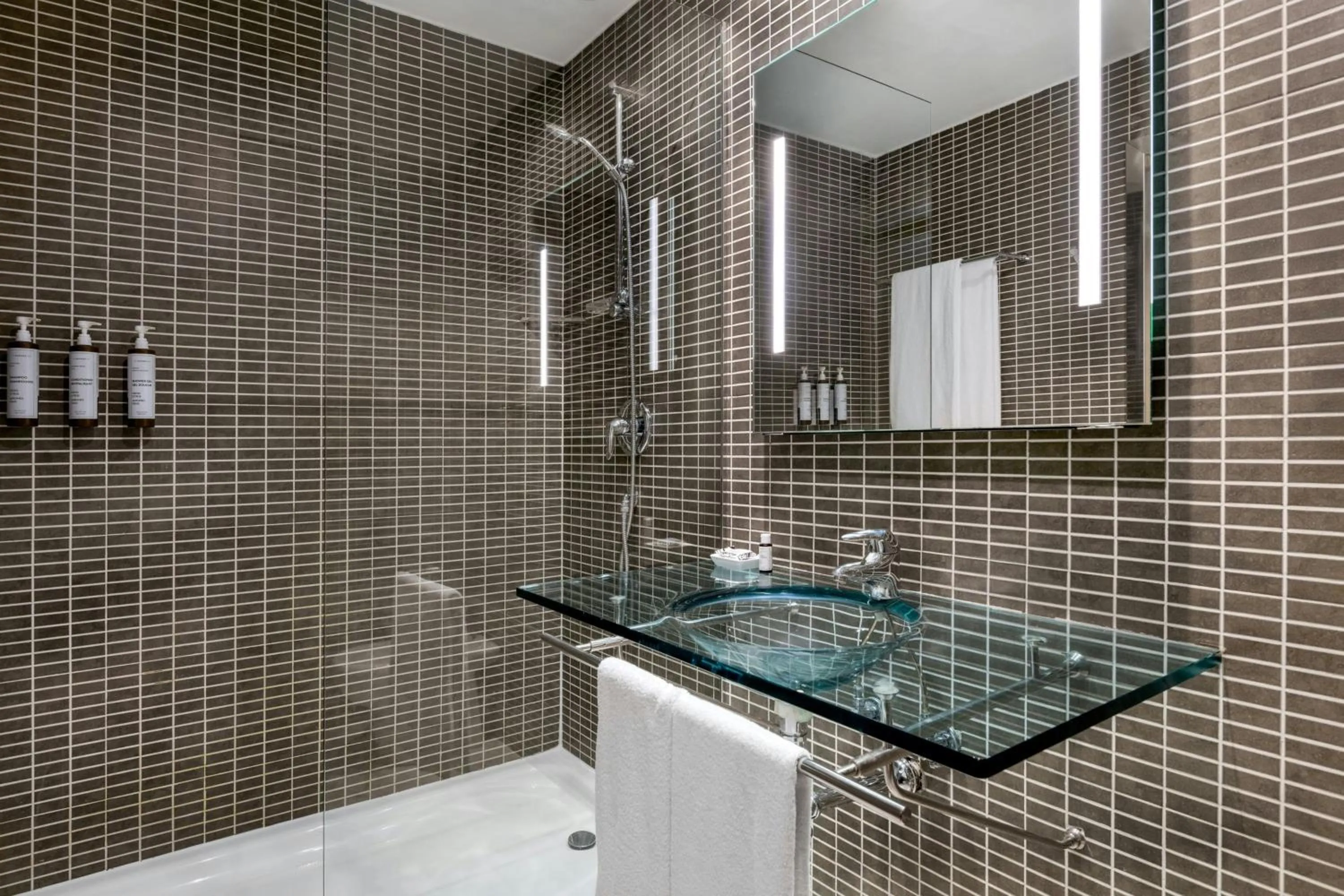 Bathroom in AC Hotel Milano by Marriott