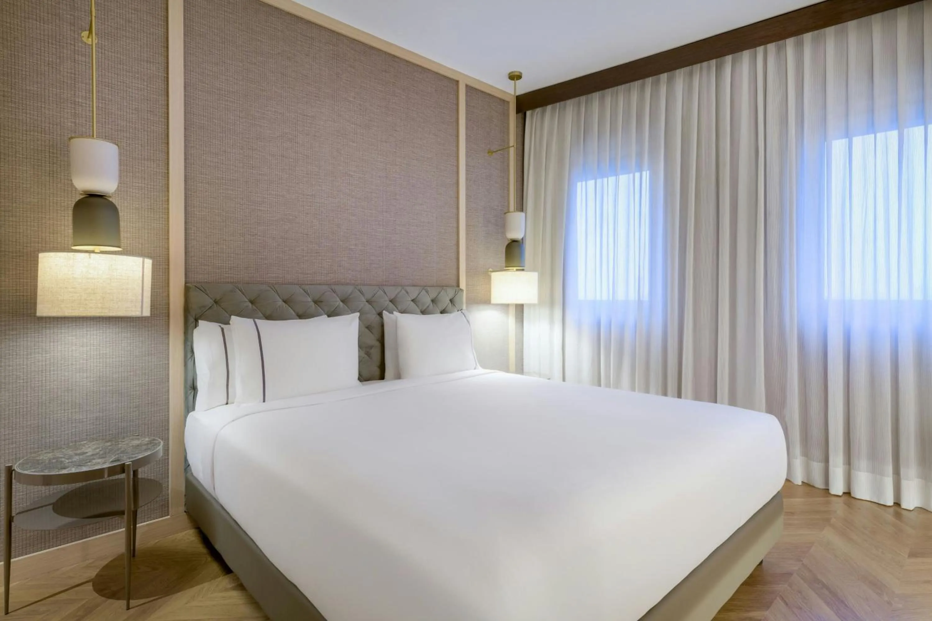 Photo of the whole room, Bed in AC Hotel Milano by Marriott