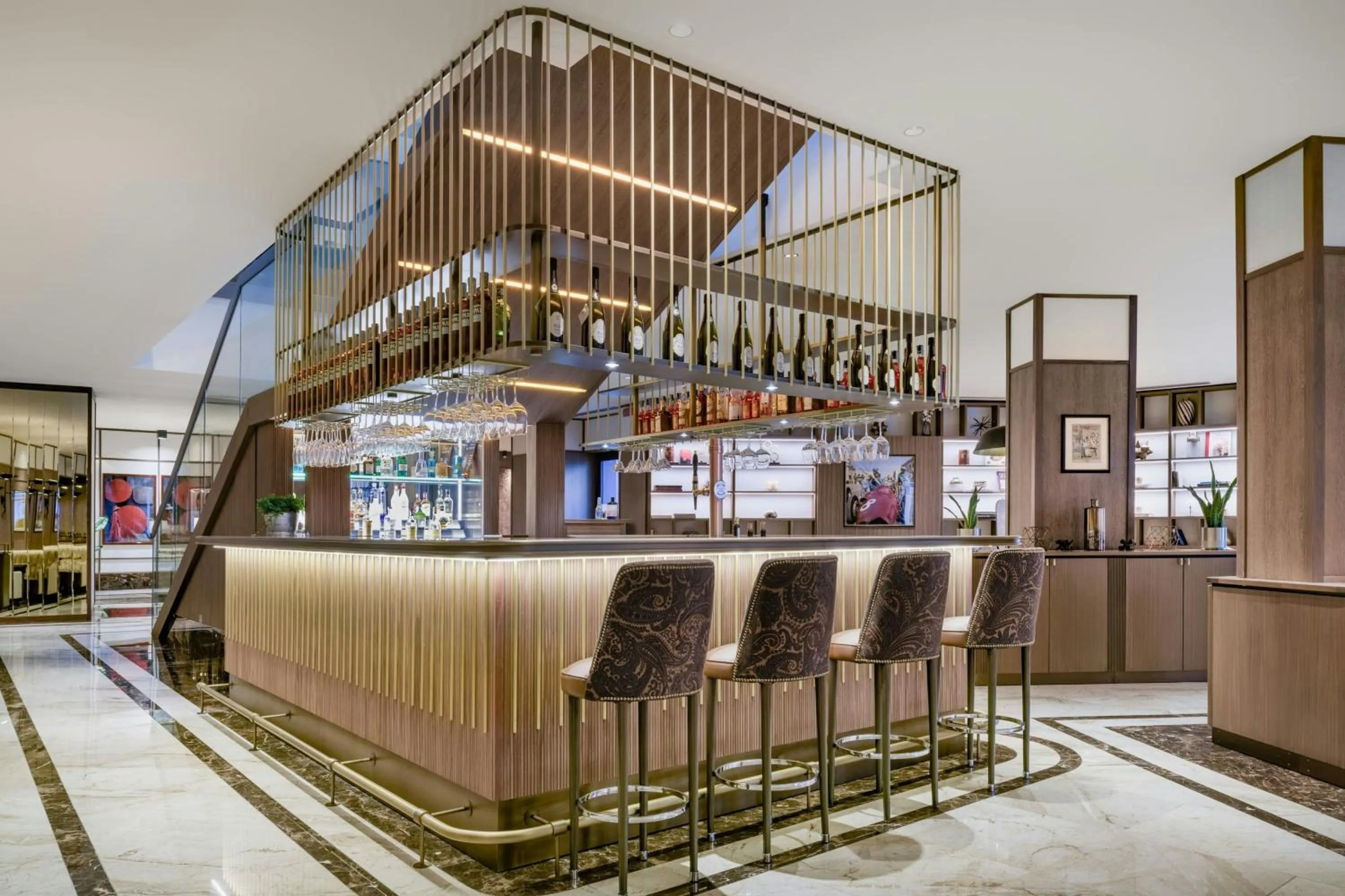 Lounge or bar in AC Hotel Milano by Marriott