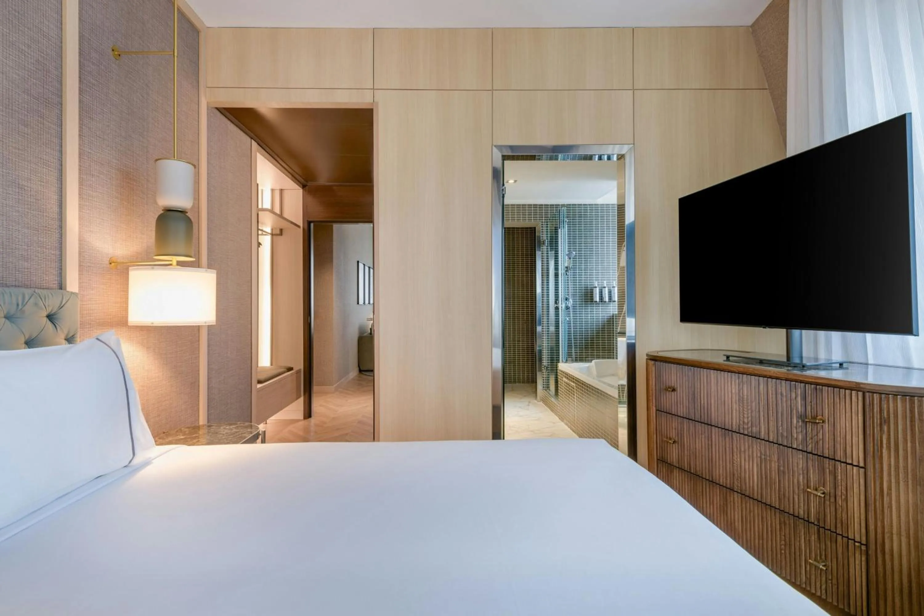 Photo of the whole room, Bed in AC Hotel Milano by Marriott