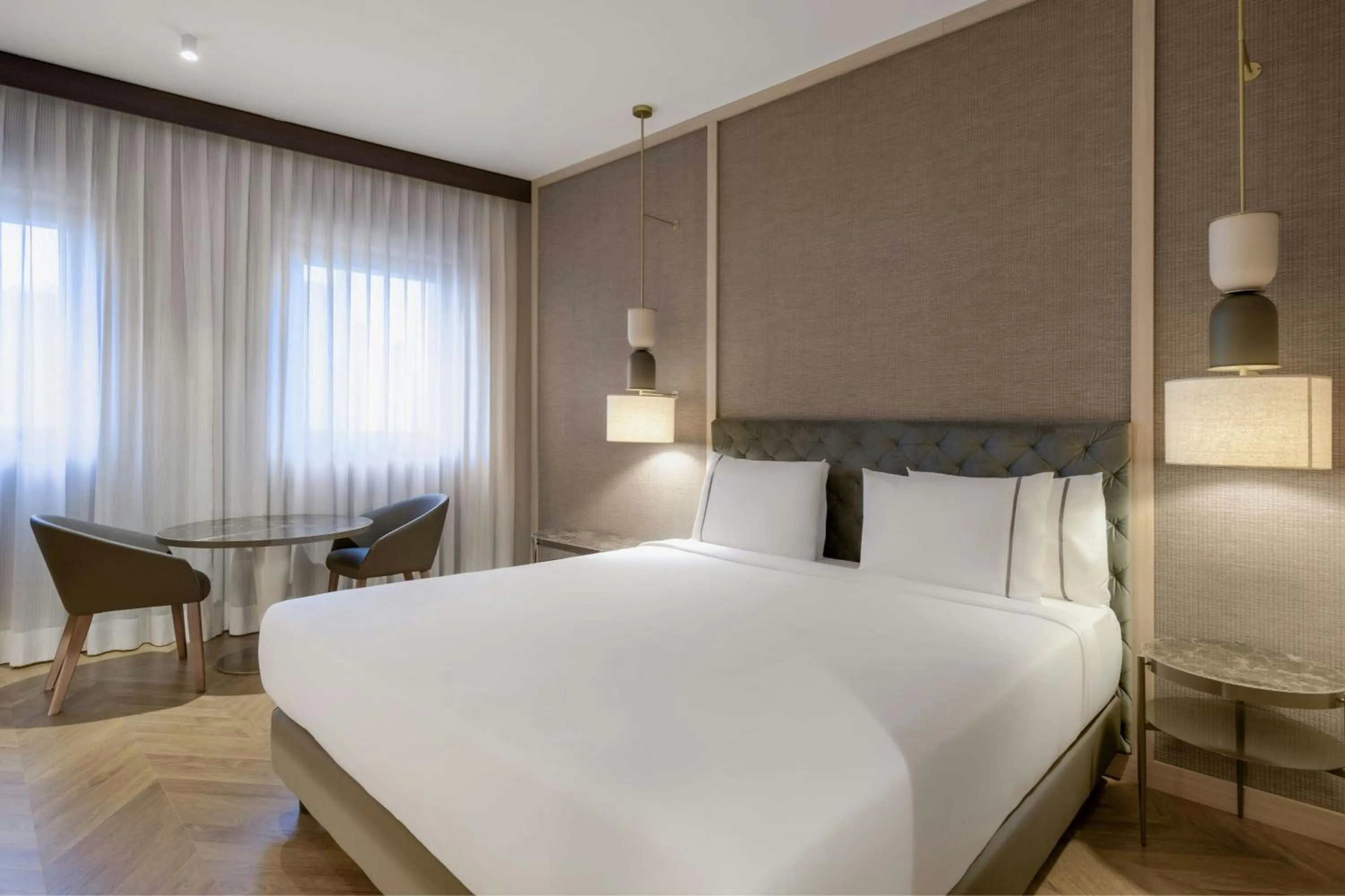Photo of the whole room, Bed in AC Hotel Milano by Marriott