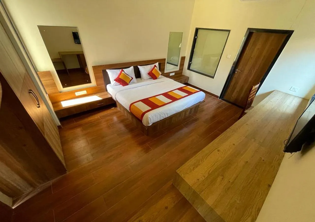 Bed in Las Cabanas Resort
