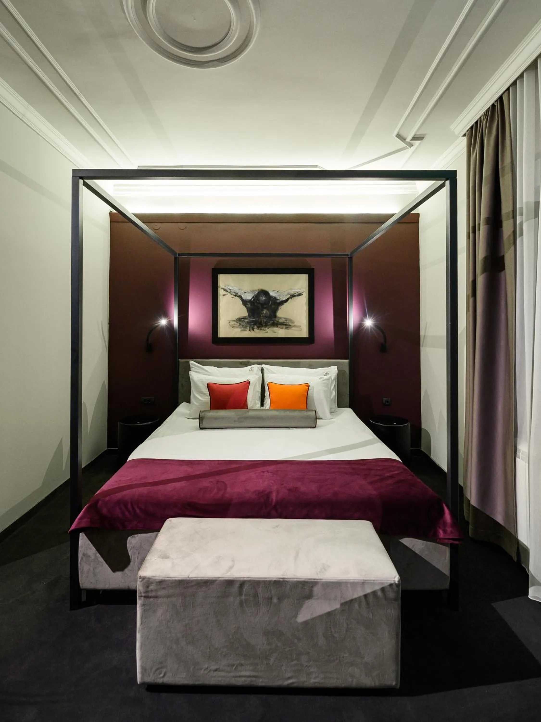 Bedroom, Bed in ArtLoft Garni Hotel