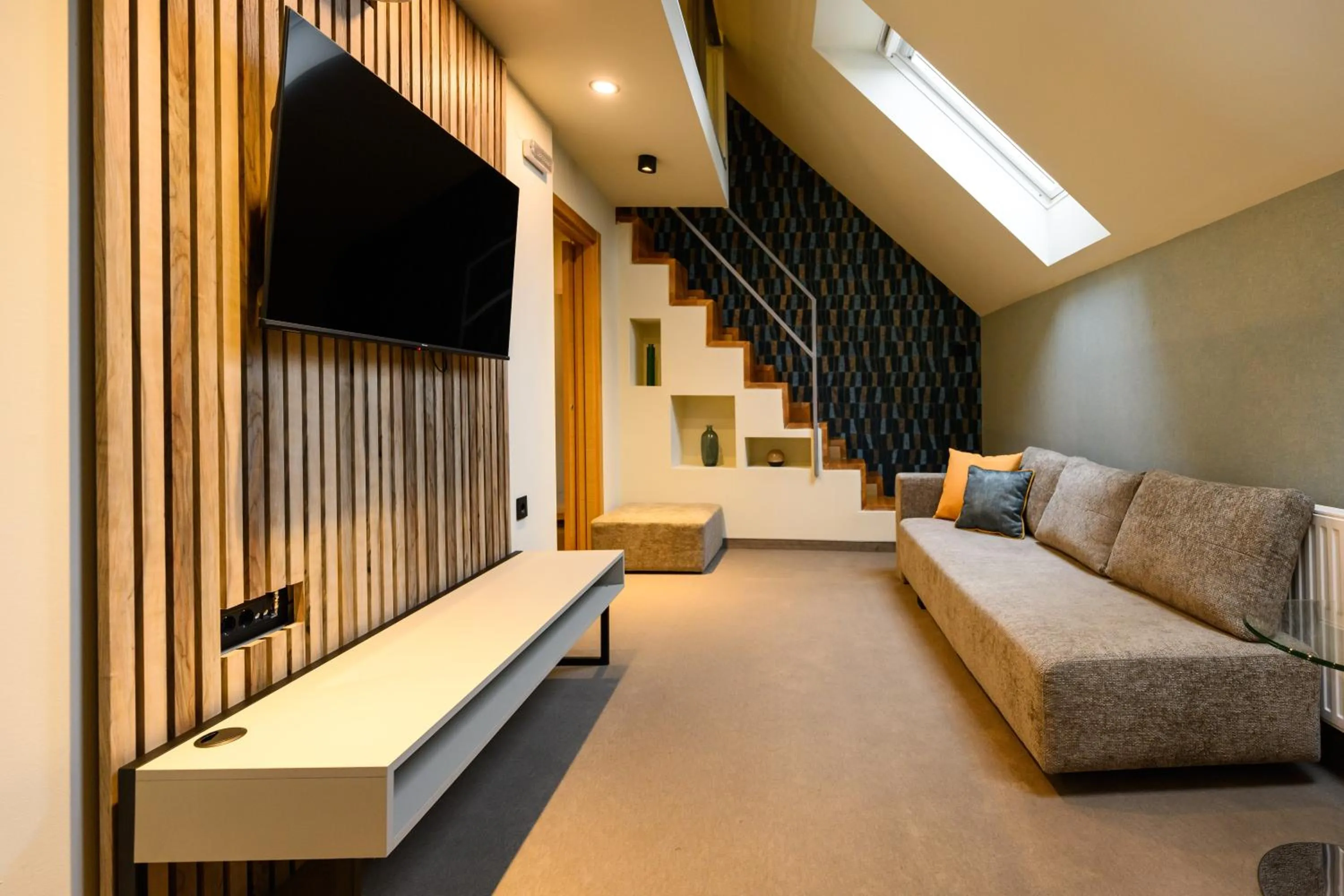 Seating area in ArtLoft Garni Hotel