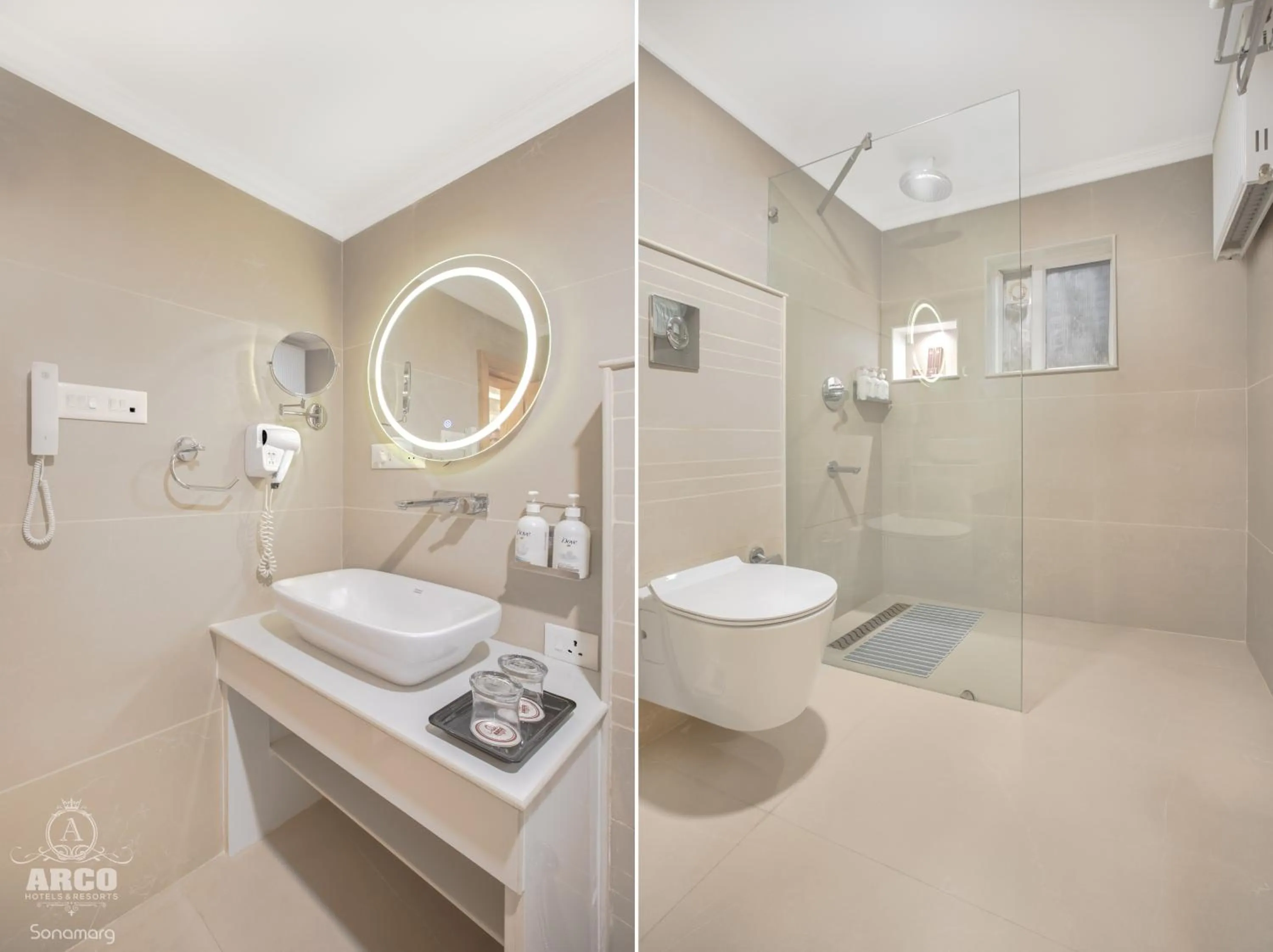 Bathroom in Arco Hotels & Resorts sonamarg