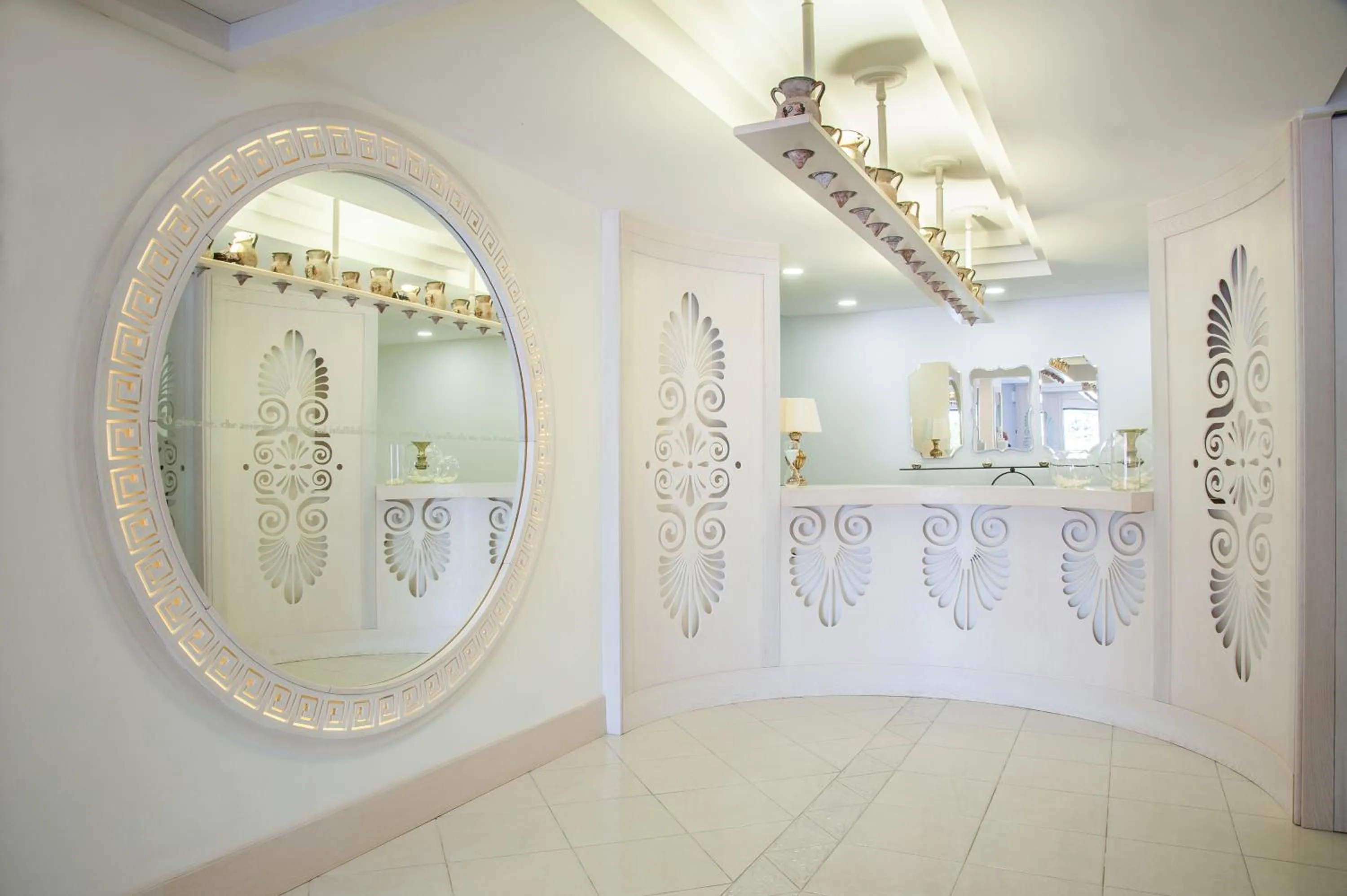 Lobby or reception in Donnarumma Hotel