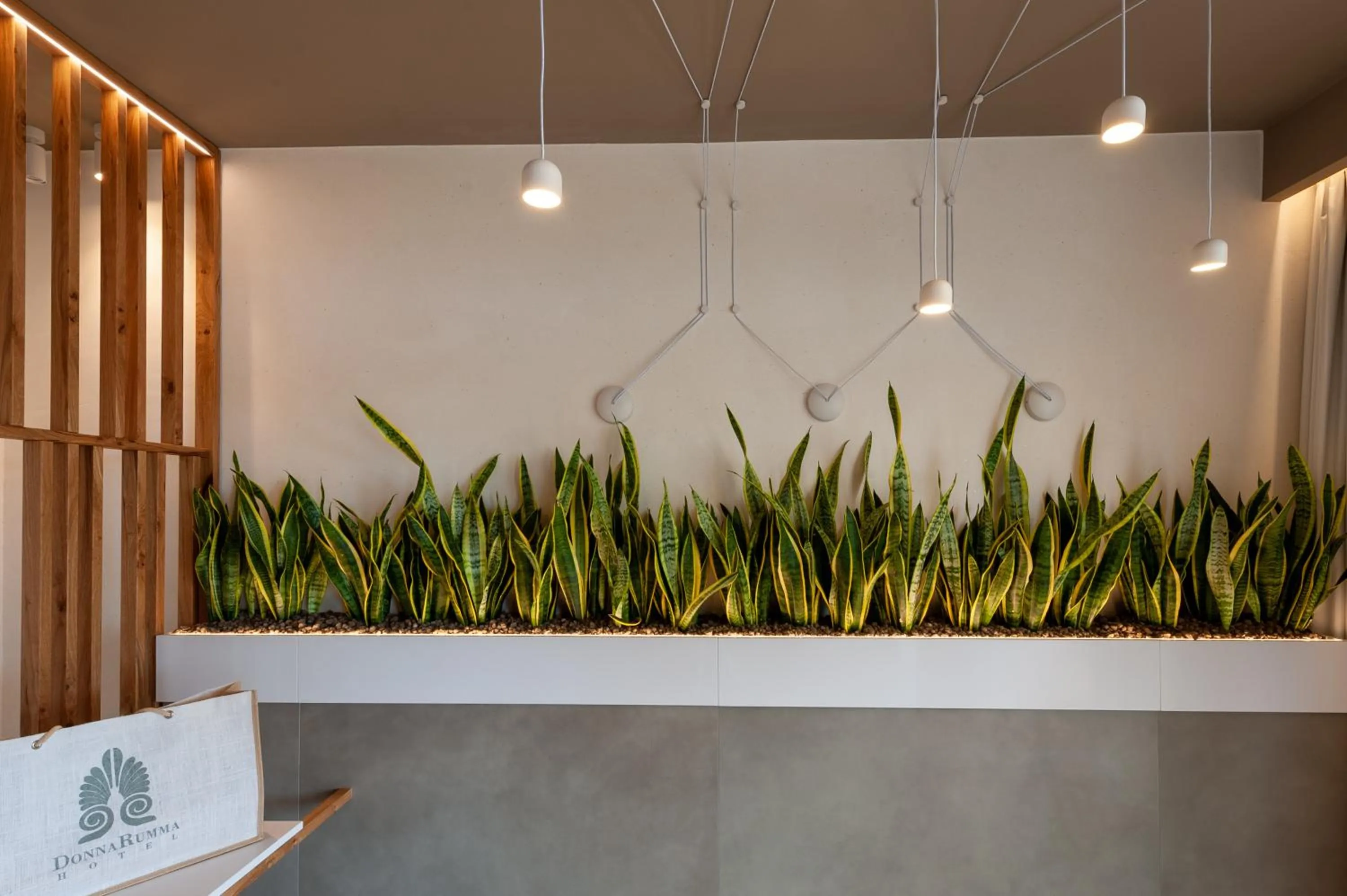 Decorative detail in Donnarumma Hotel