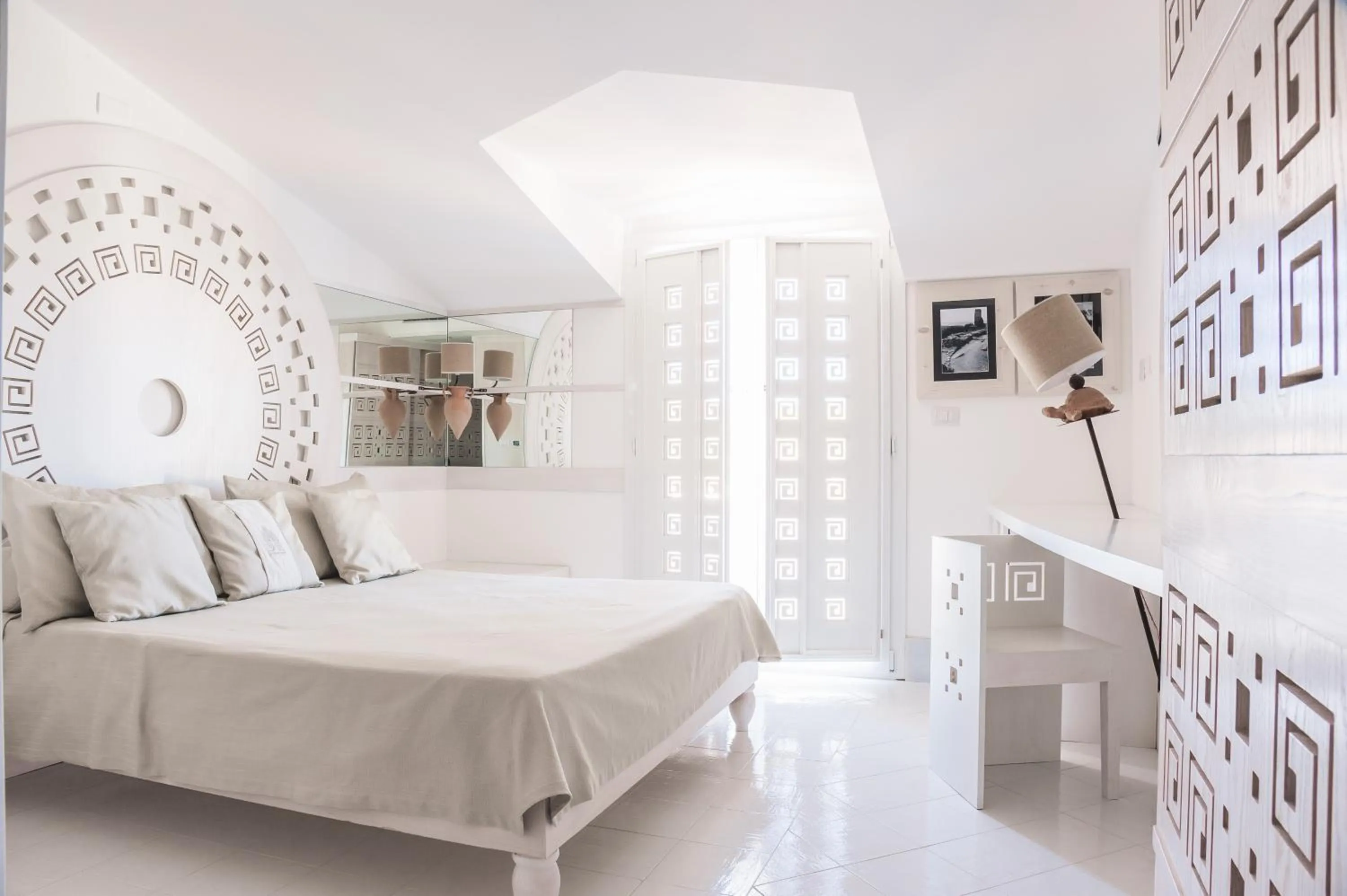 Bed in Donnarumma Hotel