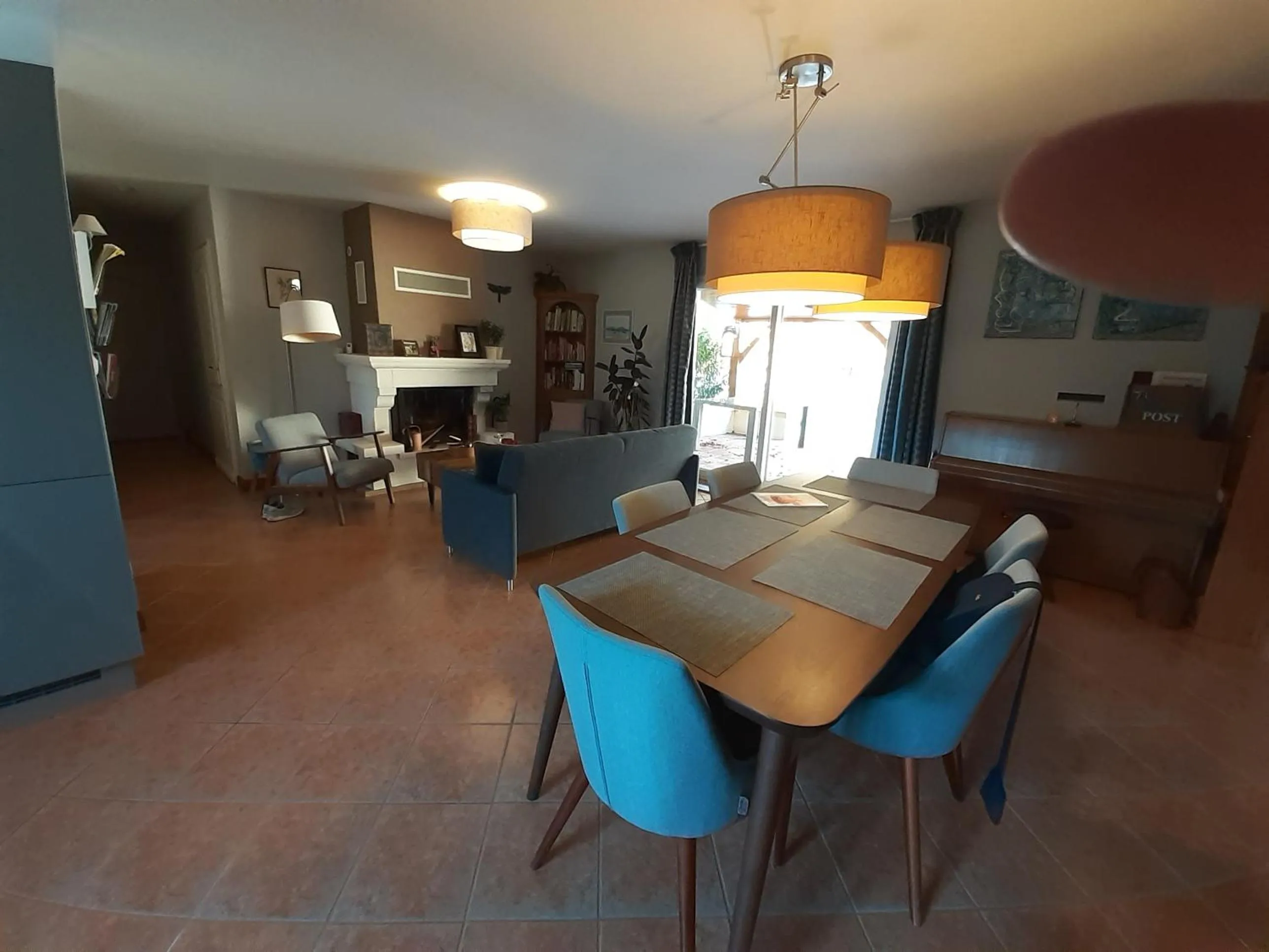 Seating area in Repos chez Margot