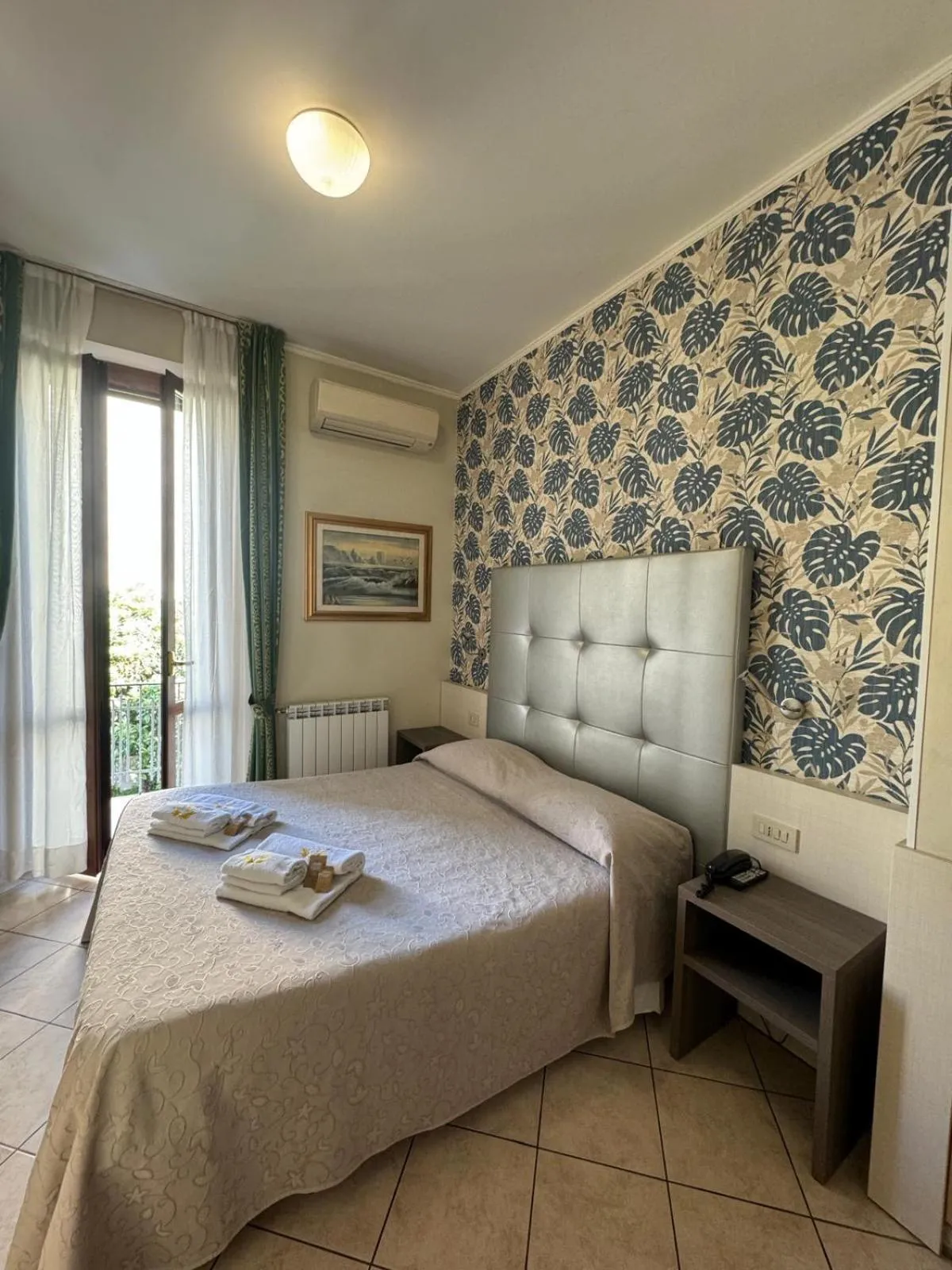 Bed in Hotel Le Querce