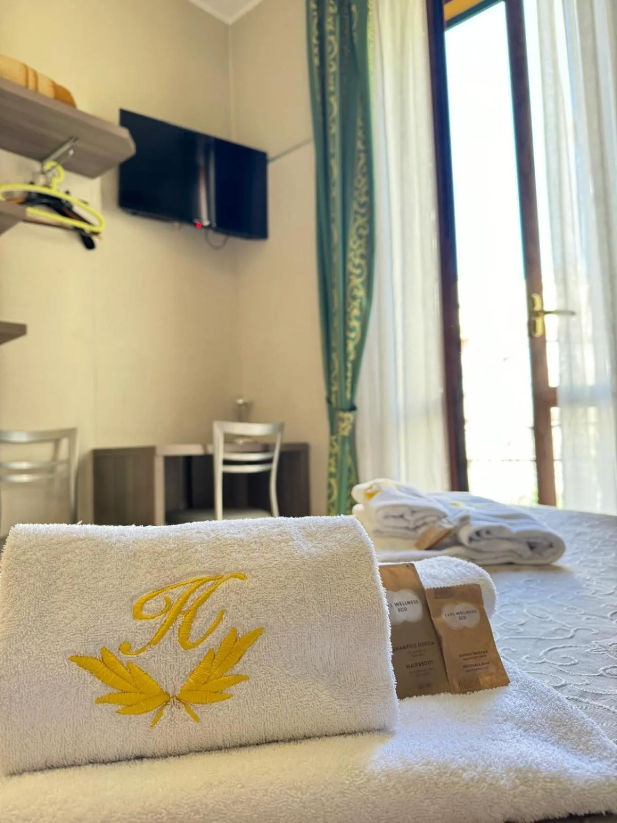 Bed in Hotel Le Querce